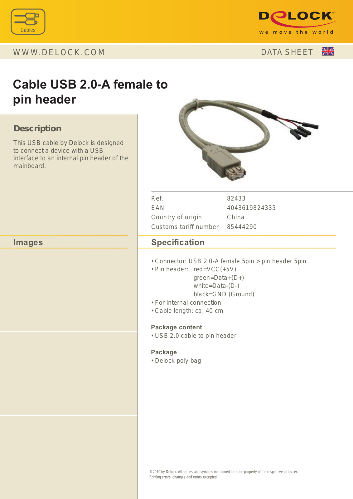 DeLOCK 82433 User Manual