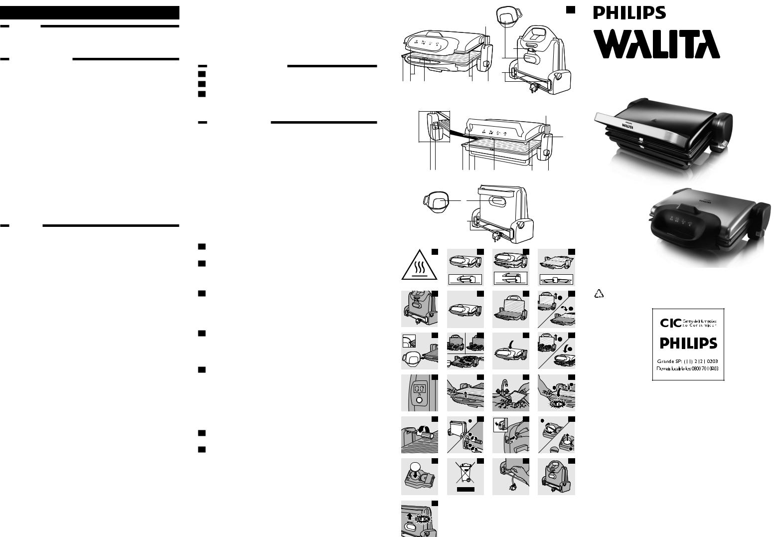 Philips RI4408, RI4407 User Manual