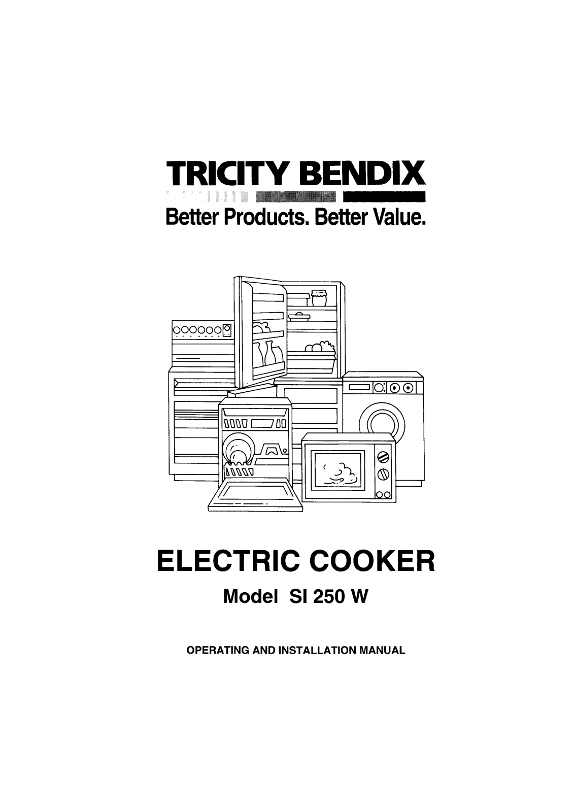 TRICITY BENDIX Si250 User Manual