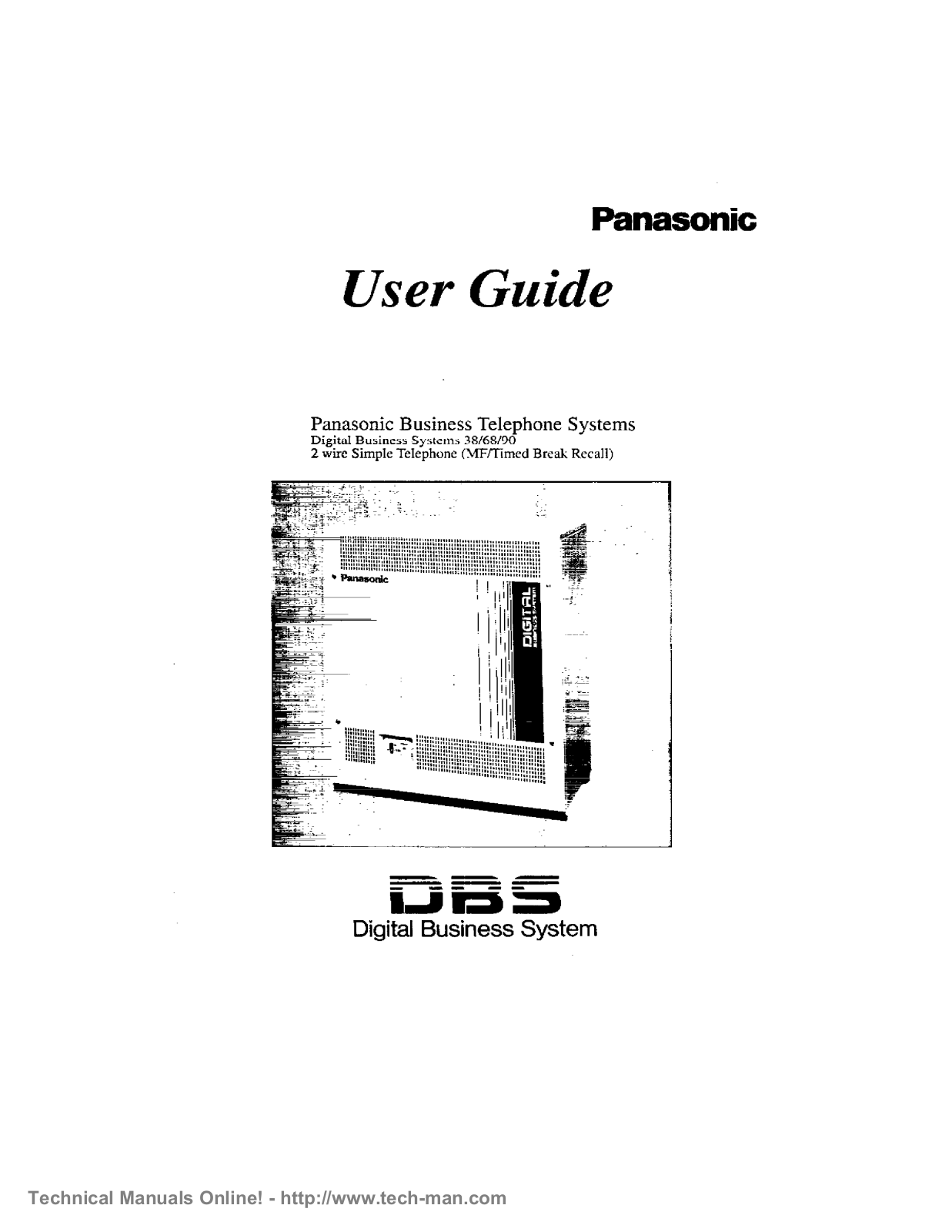 Panasonic DBS 90 User Guide