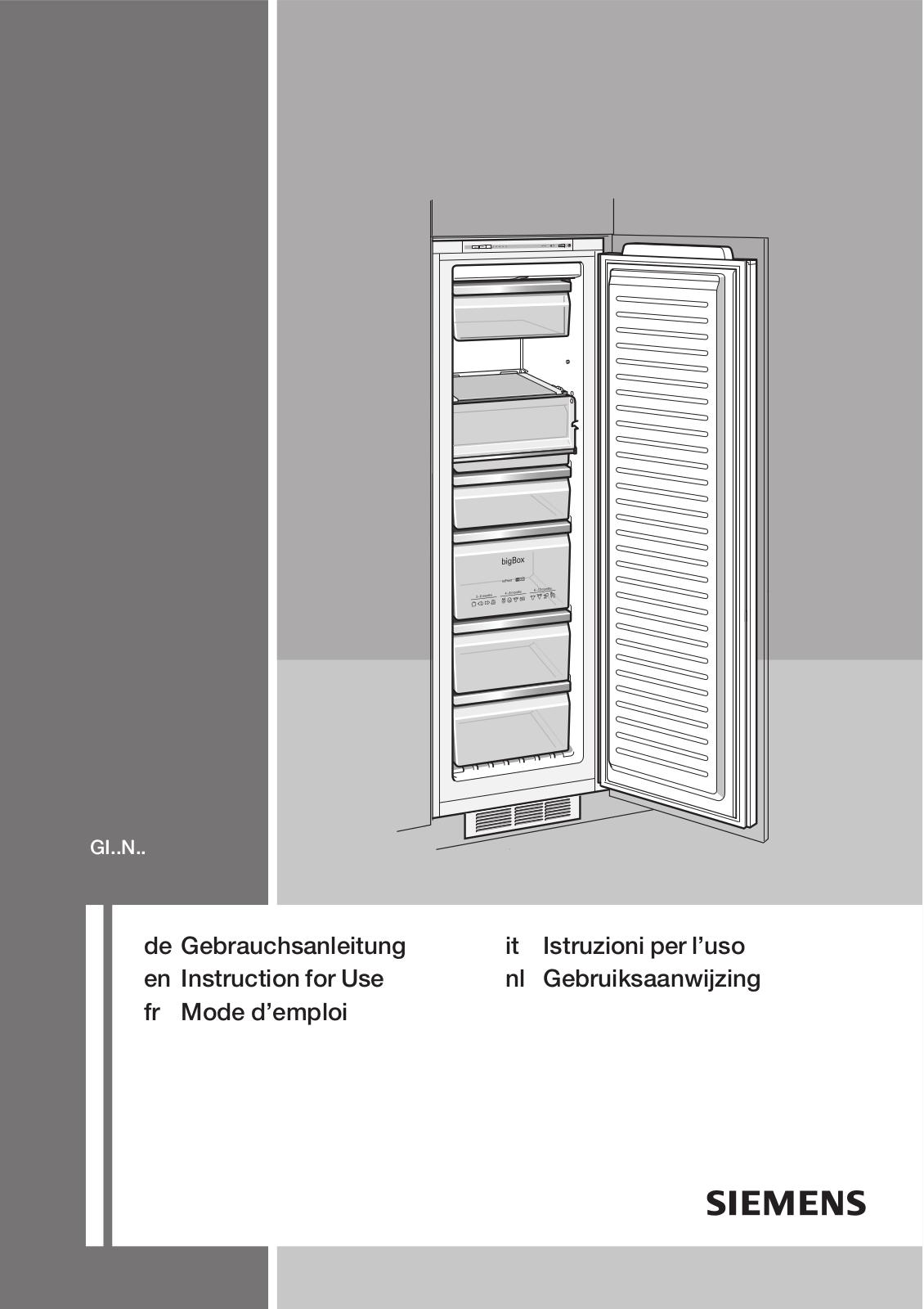 Siemens GI25NP60 User Manual