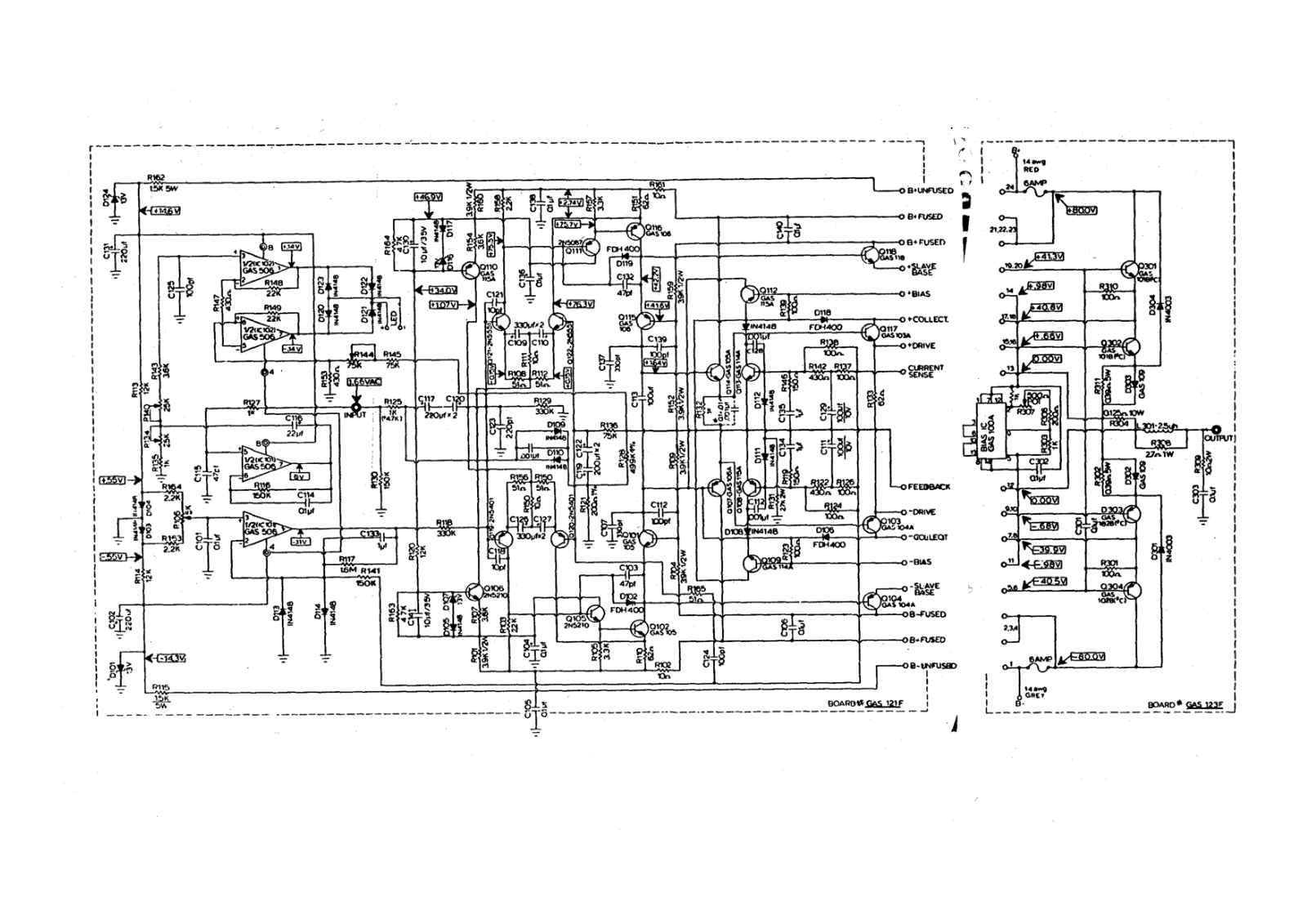 GAS Ampzilla 2 Schematic