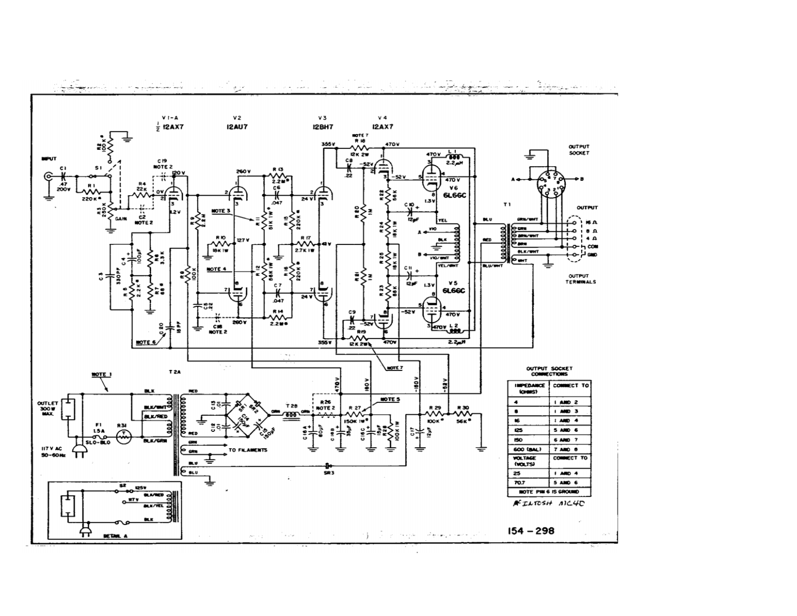 McIntosh MC-40-1 Schematic - ManualMachine.com