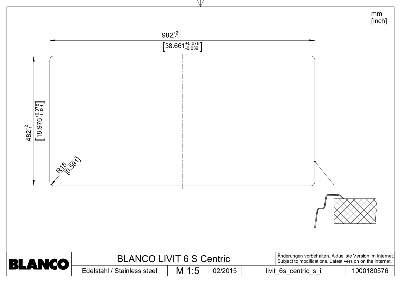 Blanco Livit 6S Schematics