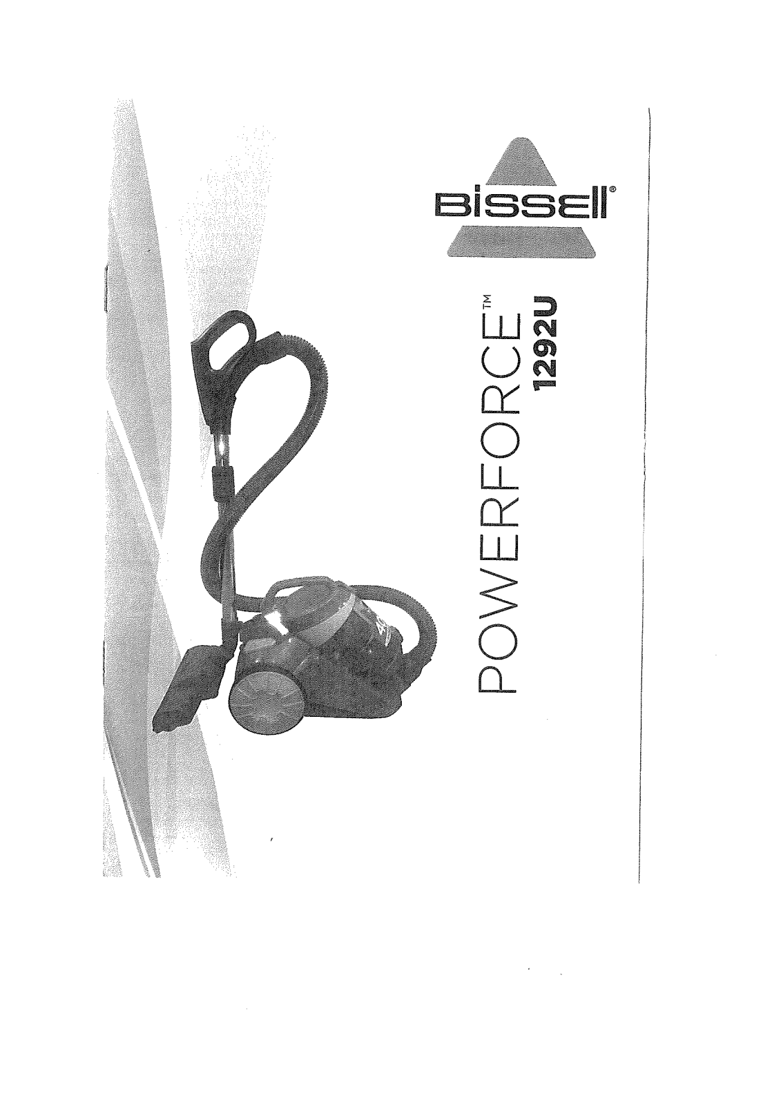 Bissell 1292U User Manual