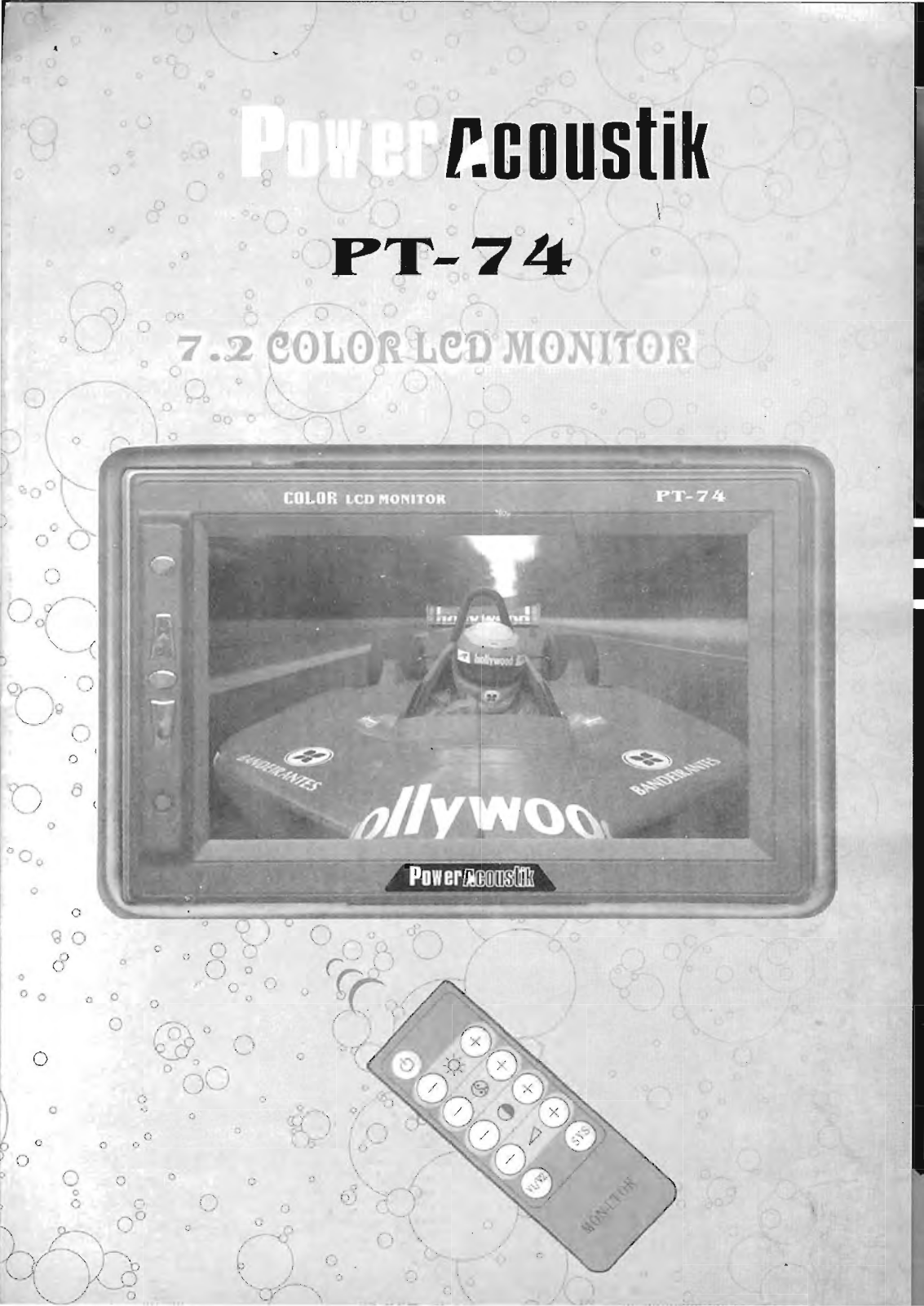 Power Acoustik PT-74 Owners Manual