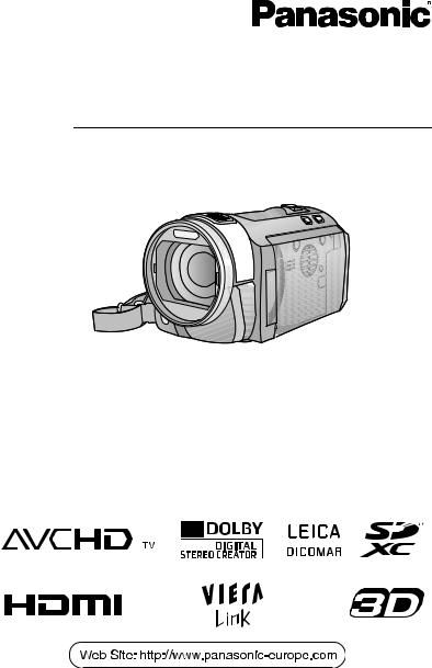 Panasonic HDC-SD800 User Manual