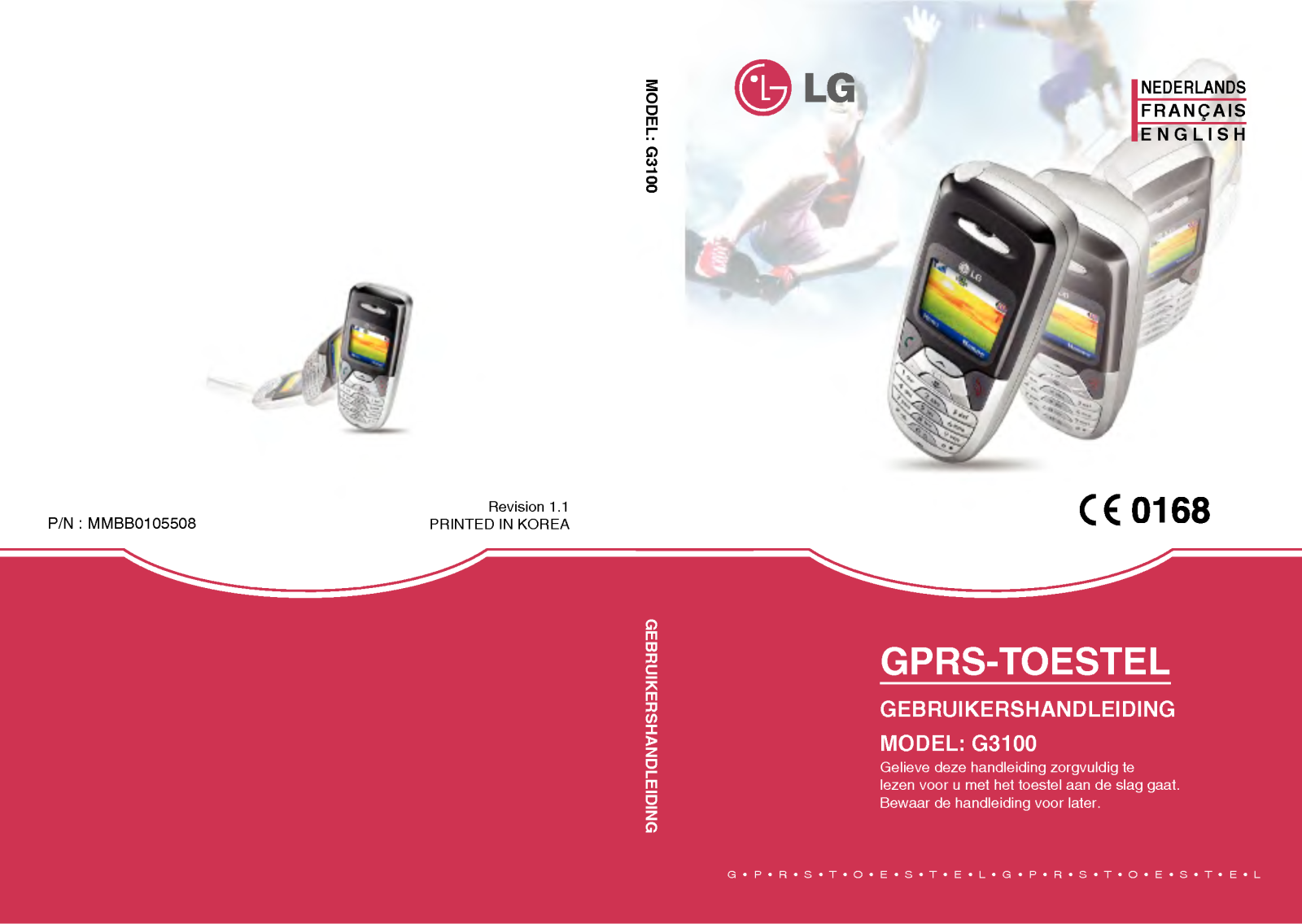 Lg G3100 User Manual