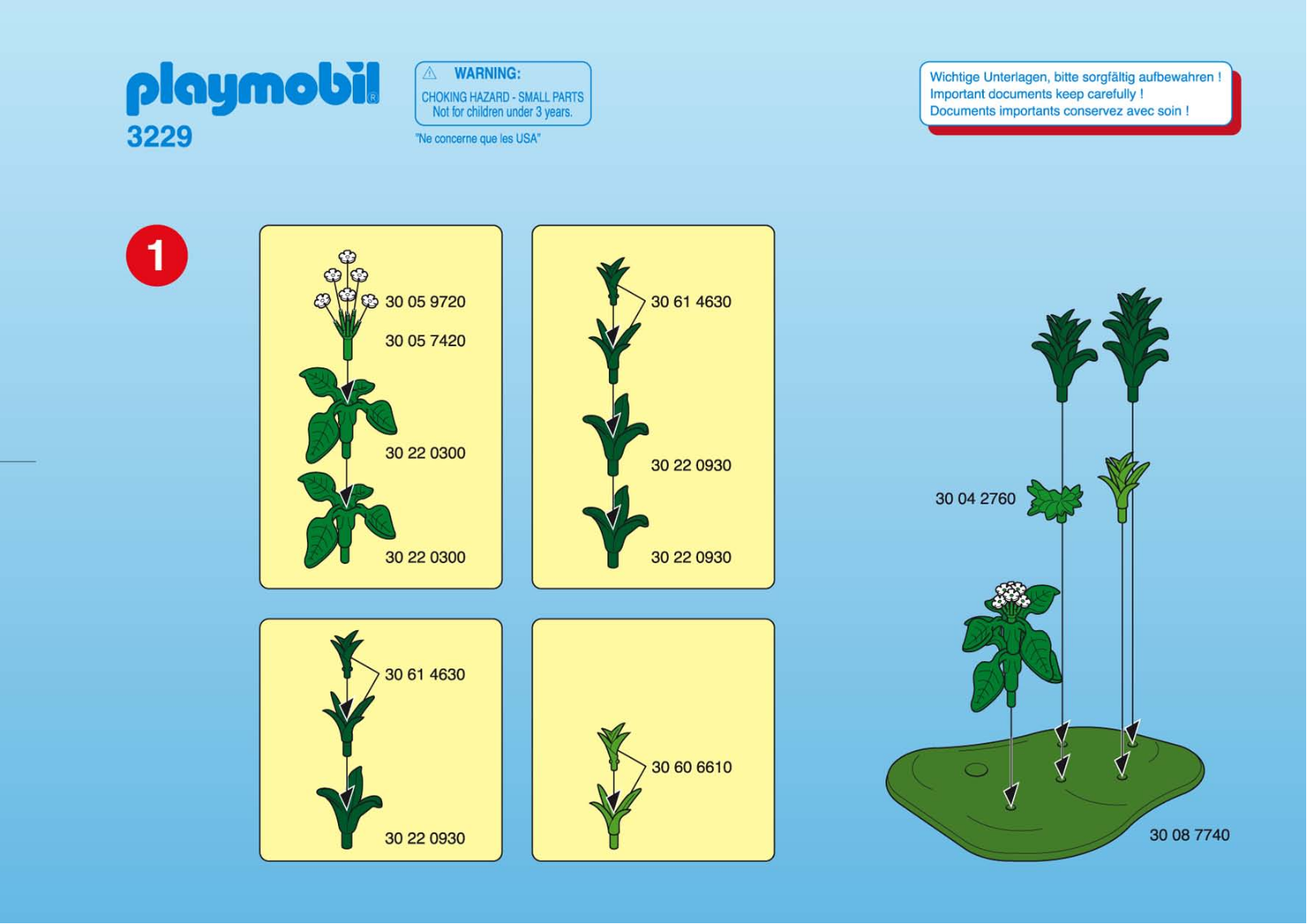 Playmobil 3229 Instructions