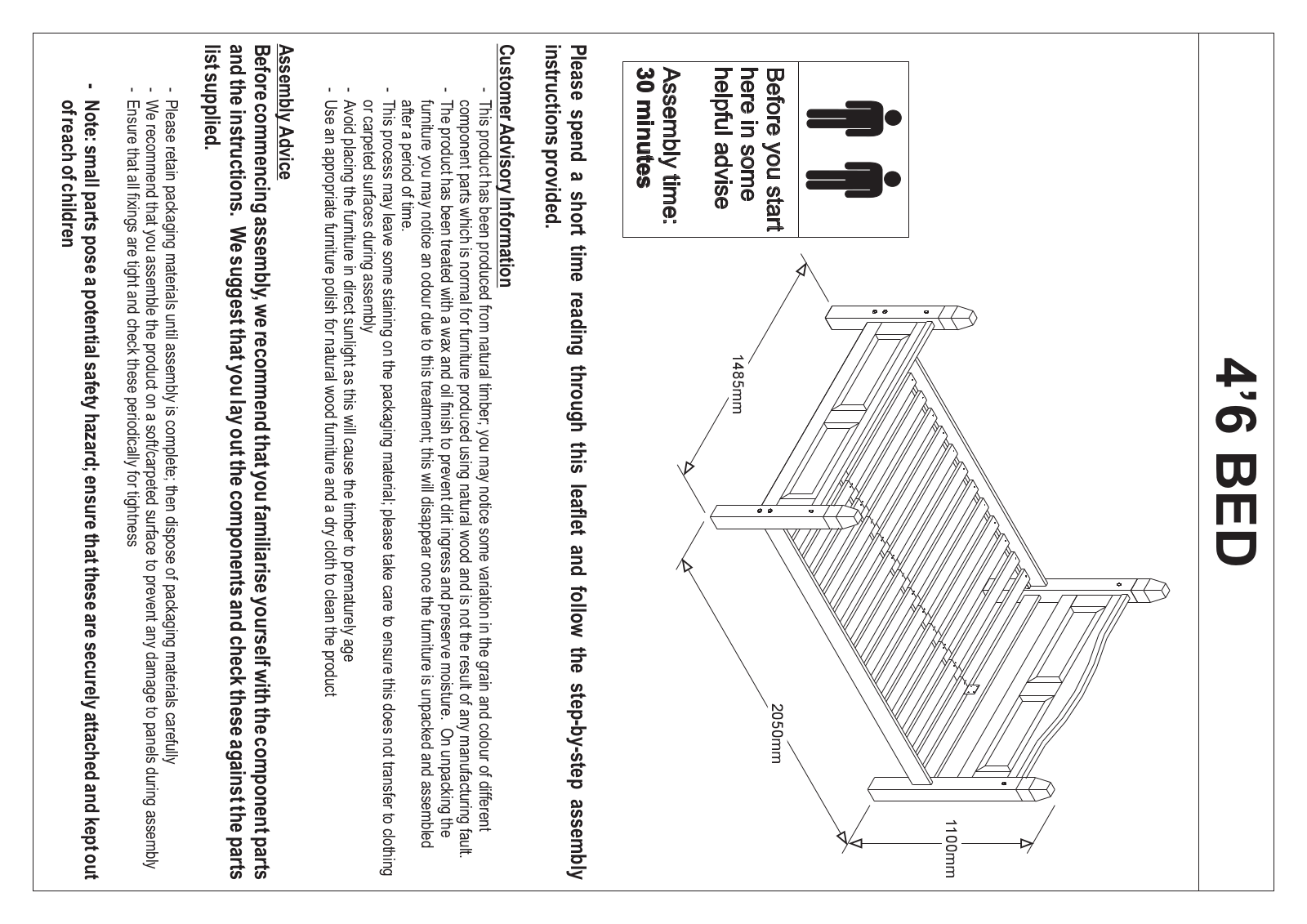 Argos 6678072 ASSEMBLY INSTRUCTIONS