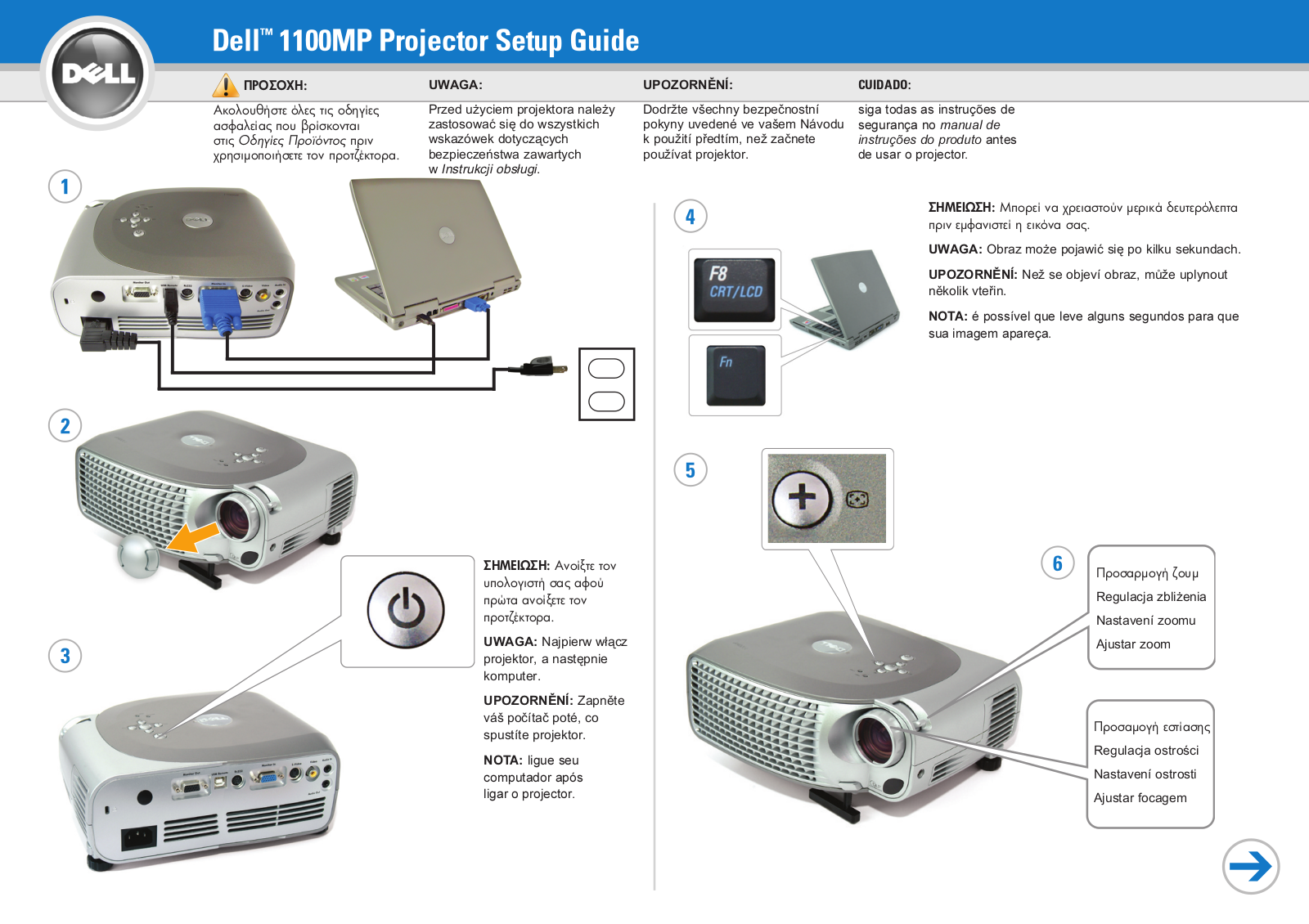 Dell 1100MP User Manual