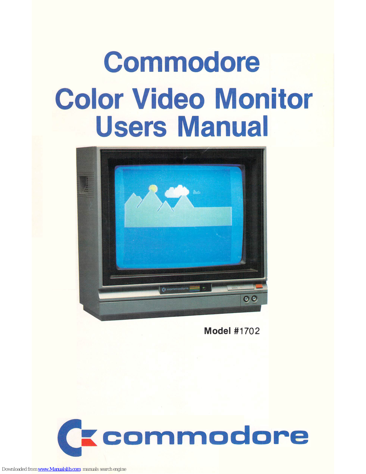 Commodore 1702 User Manual - ManualMachine.com