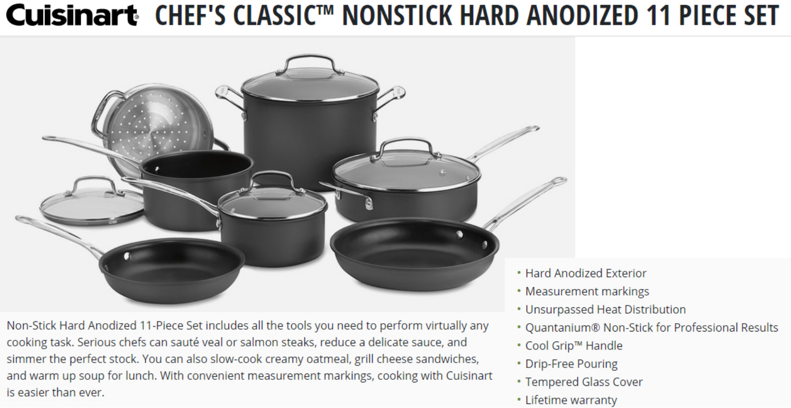 Cuisinart CUI2446 Specifications - ManualMachine.com