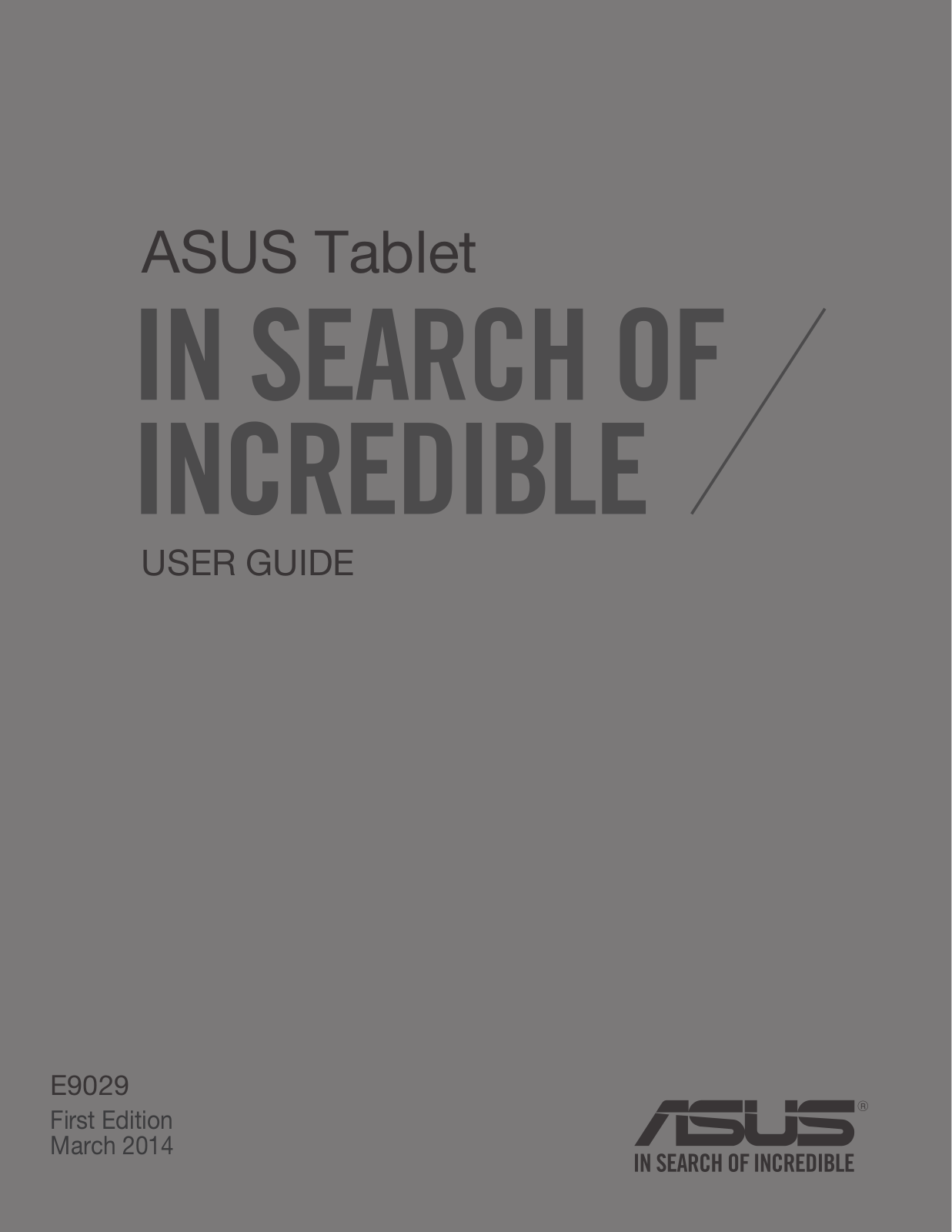 ASUS K010 User Manual