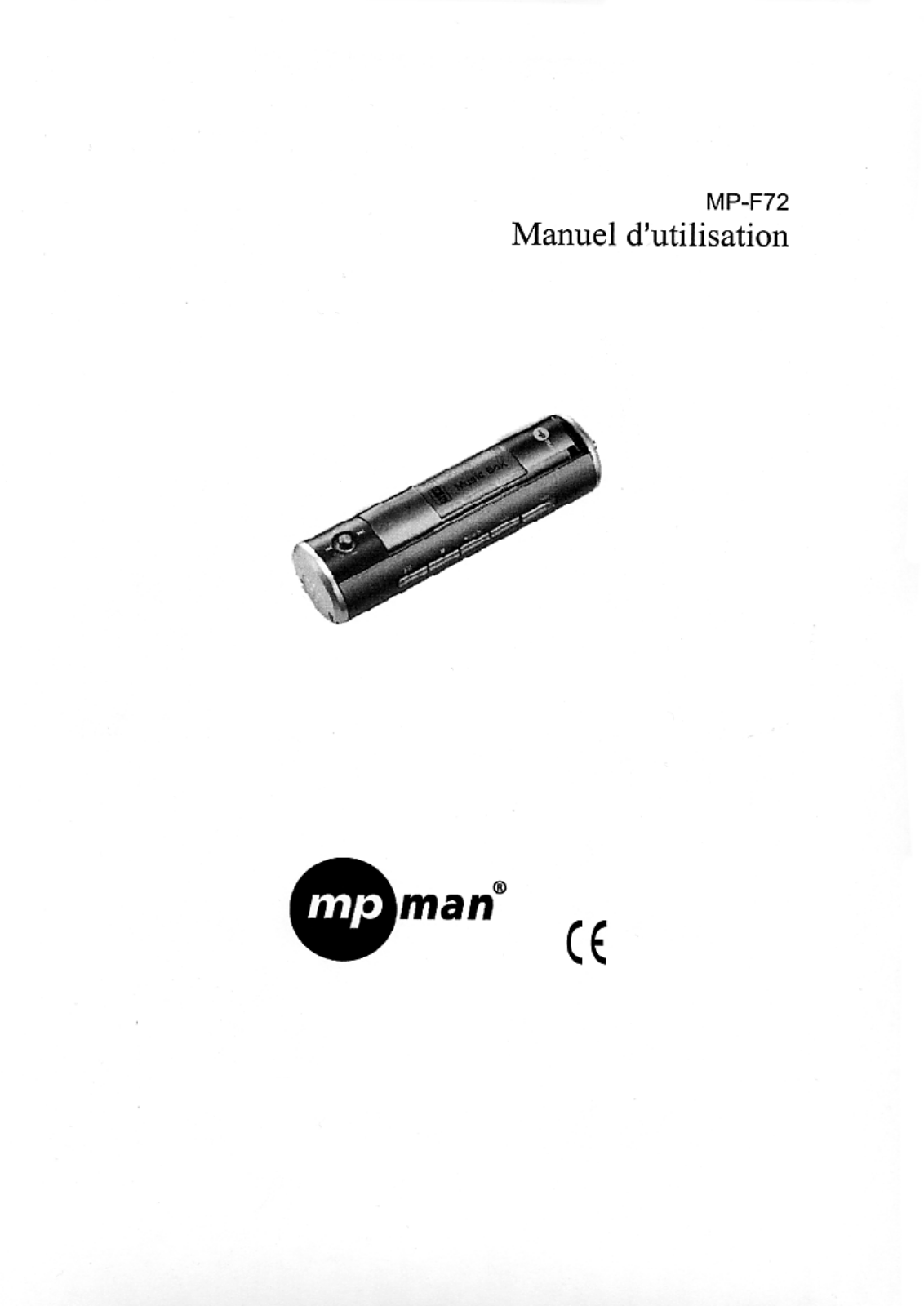 MPMAN MP F72 User Manual