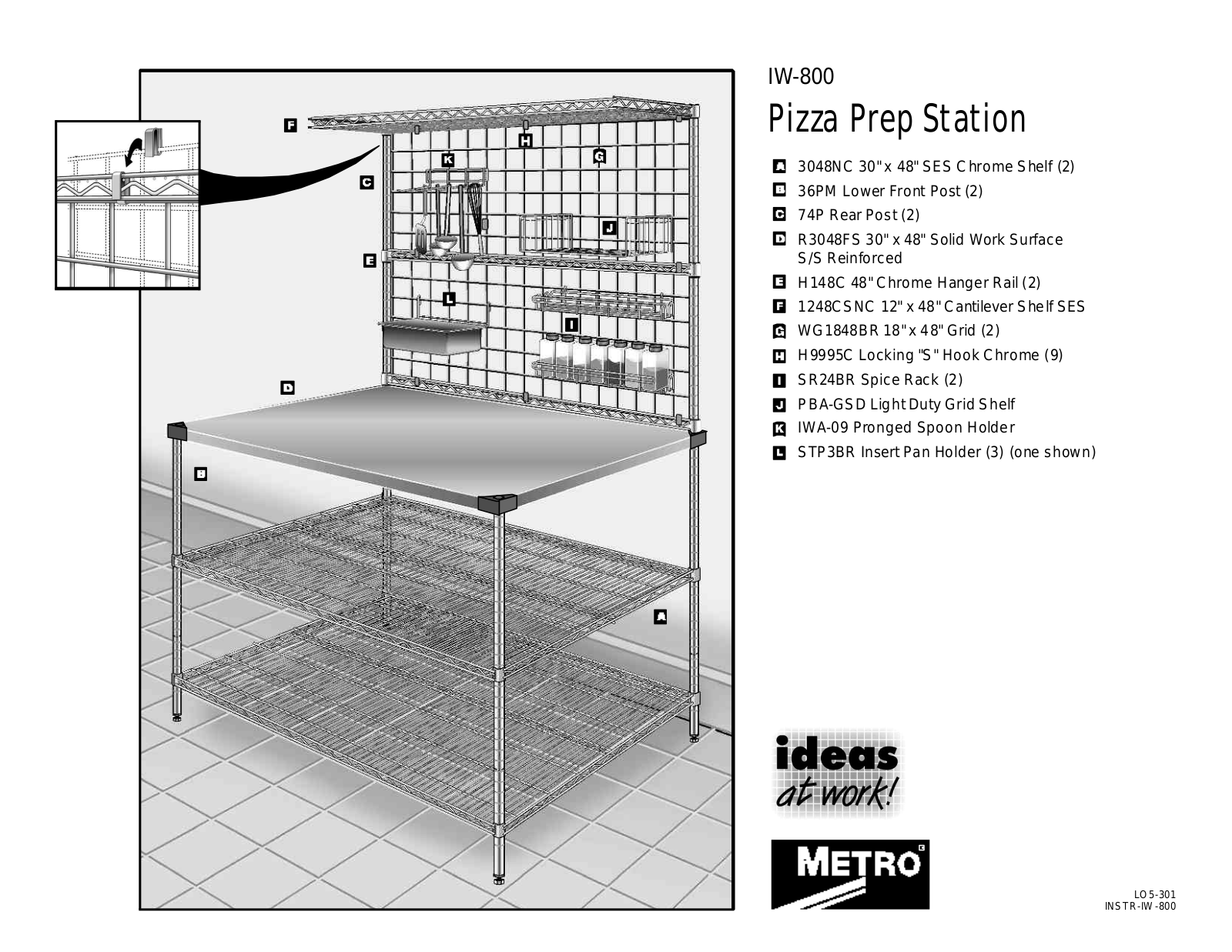Metro IW-800 User Manual - ManualMachine.com