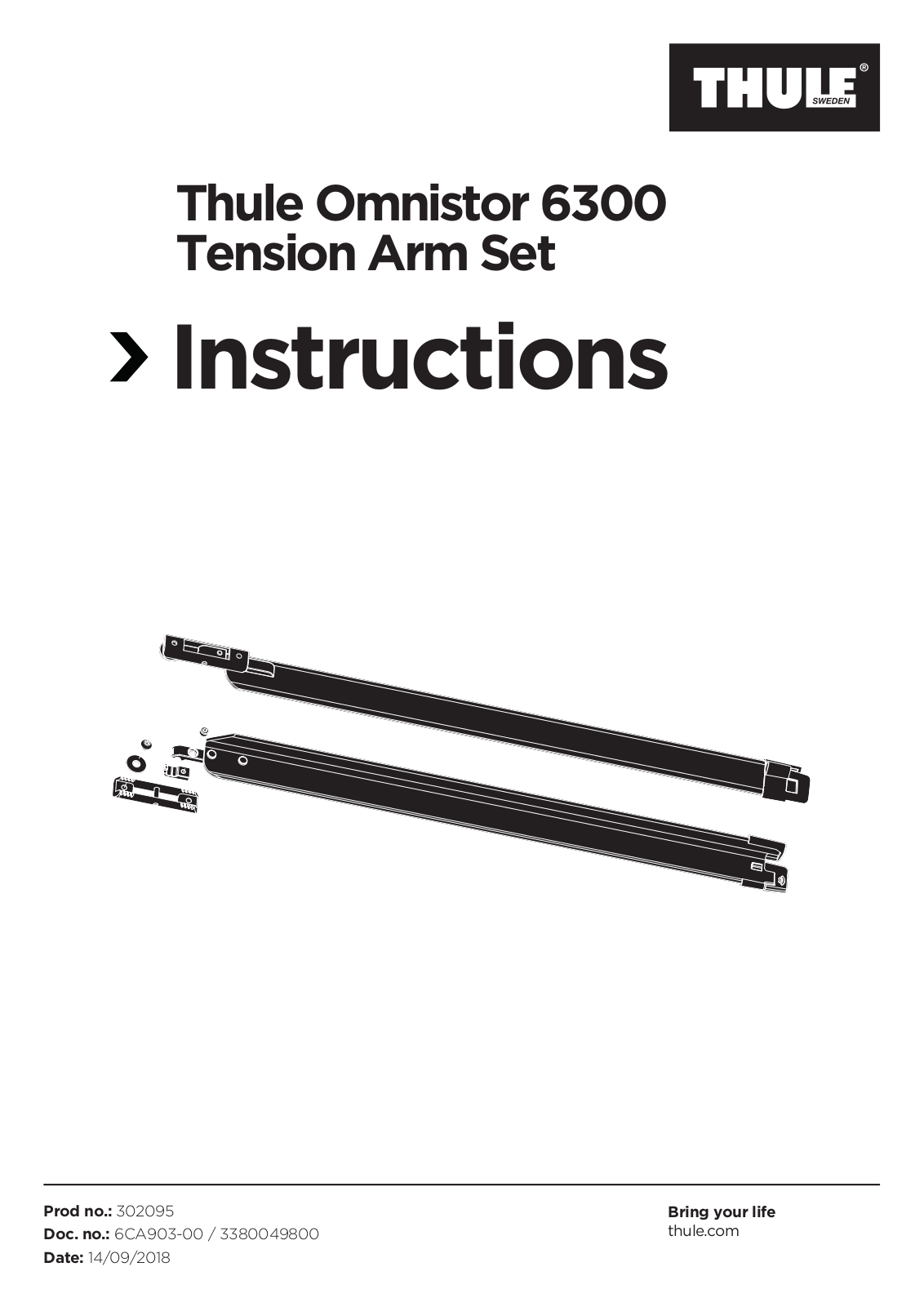 Thule 6300 User Manual