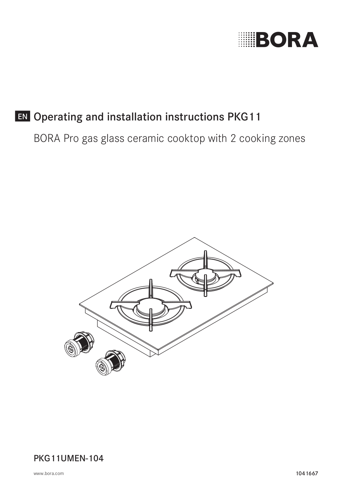 Bora PKG11 User Manual - ManualMachine.com