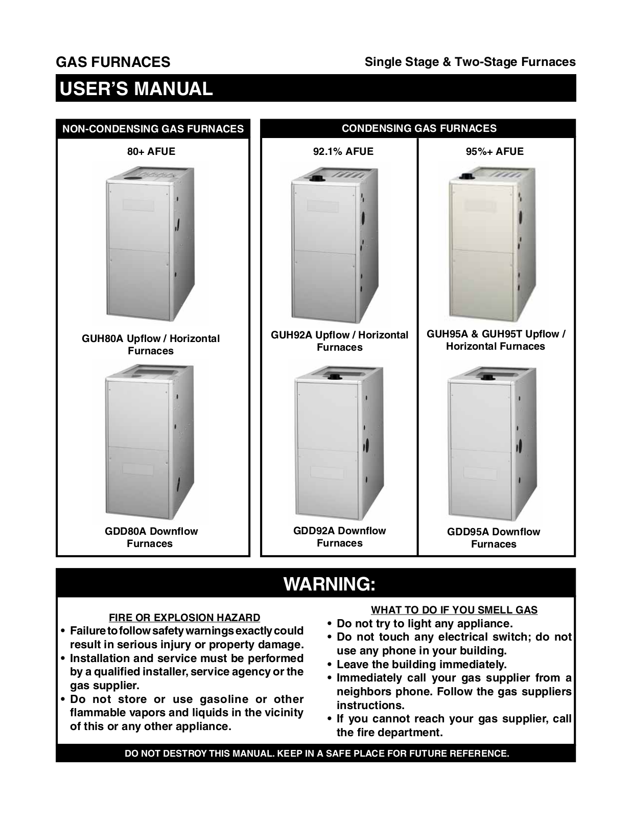 Heatcontroller GDD95A User Manual