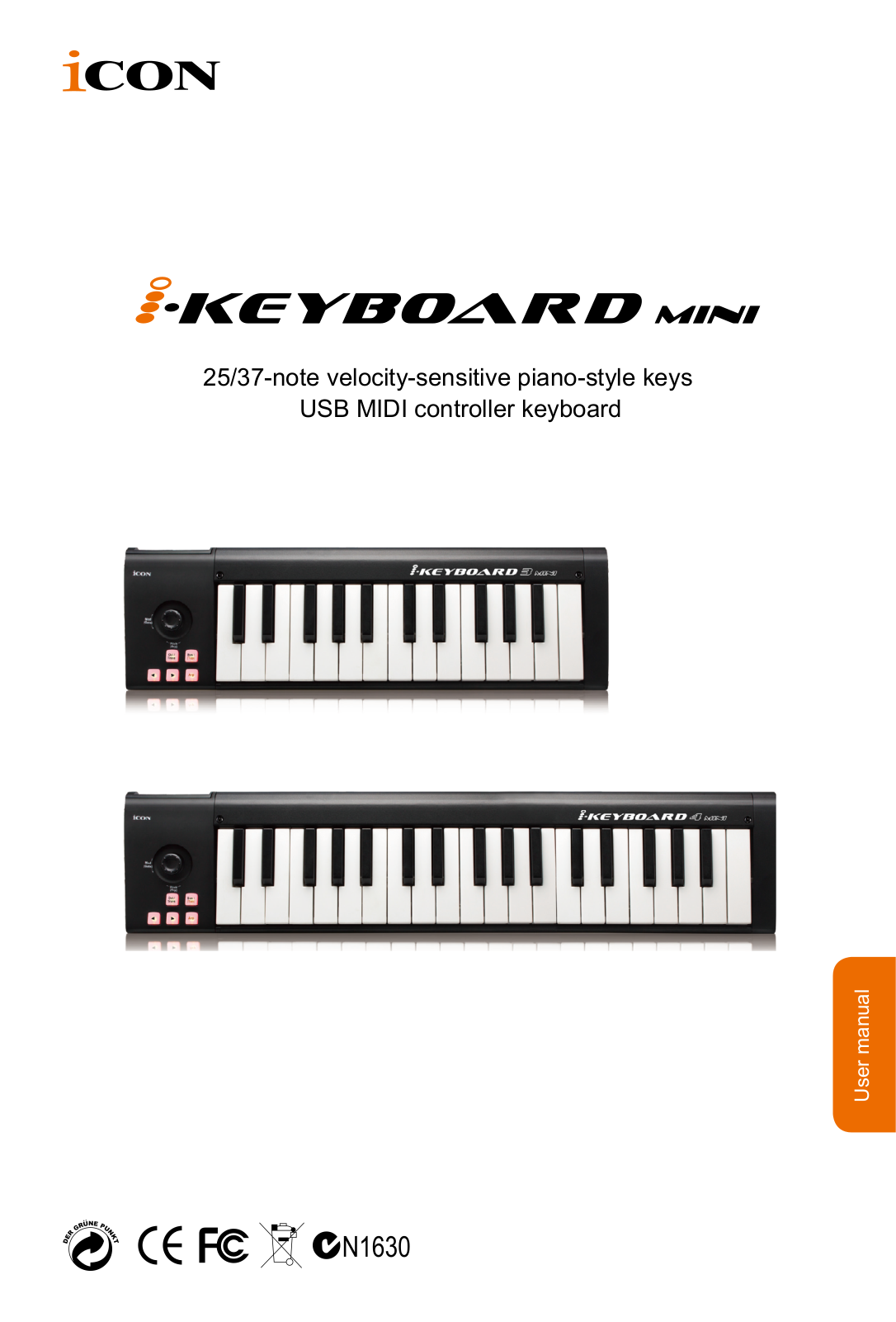 ICON iKeyboard 3 mini, iKeyboard 4 mini, iKeyboard mini User Manual - ManualMachine.com