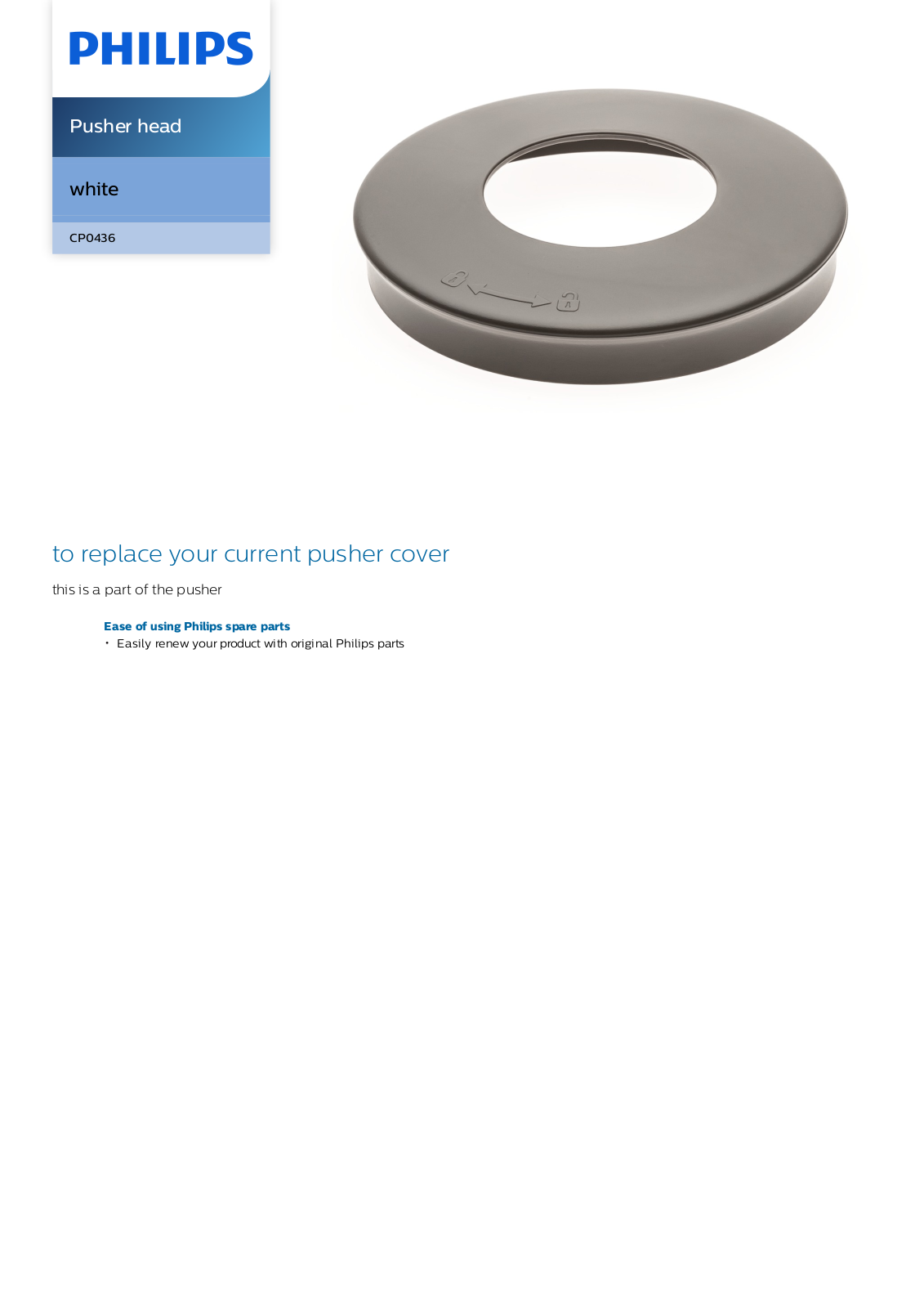 Philips CP0436/01 leaflet - ManualMachine.com
