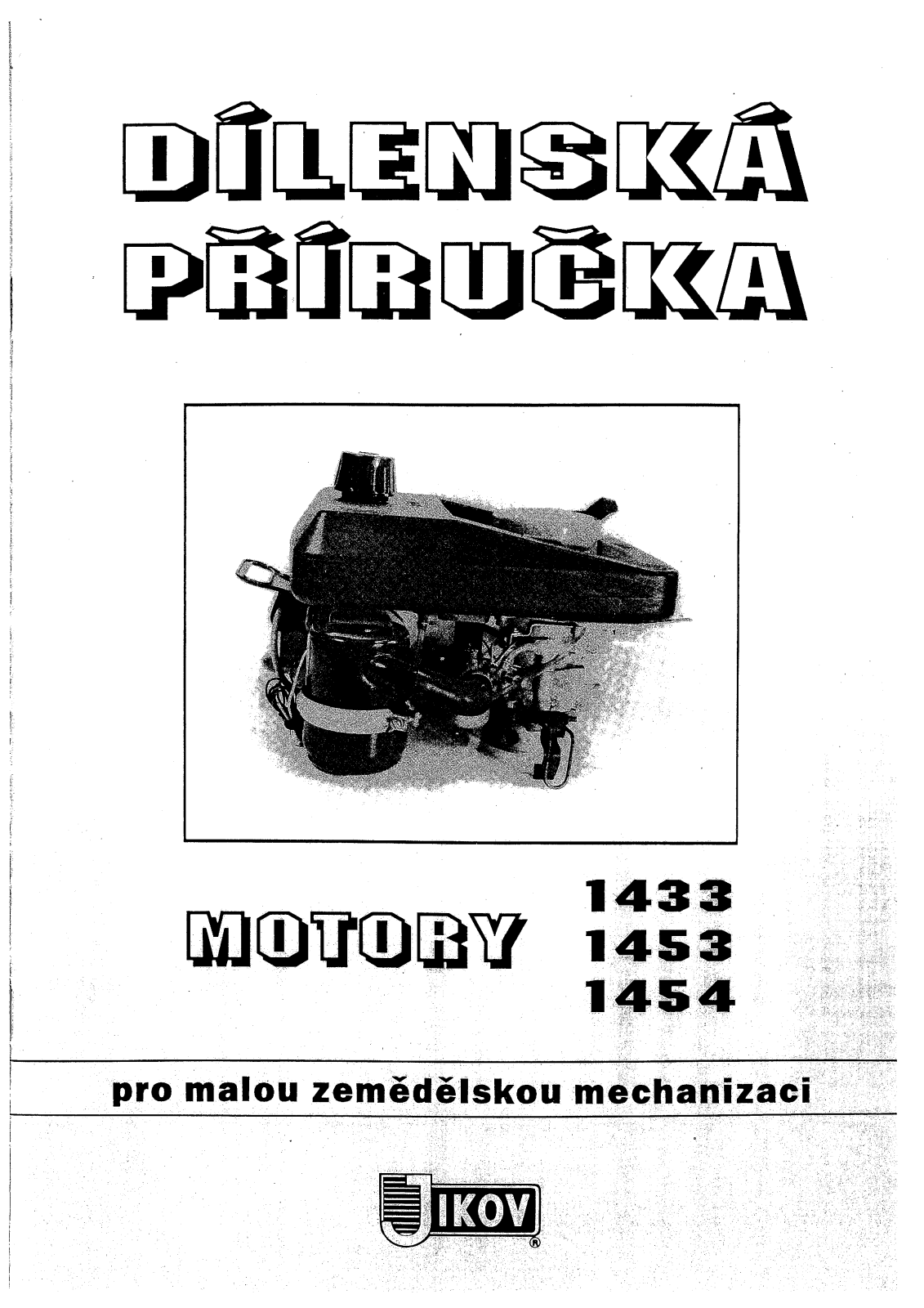 JIKOV 1433, 1453, 1454 User Manual