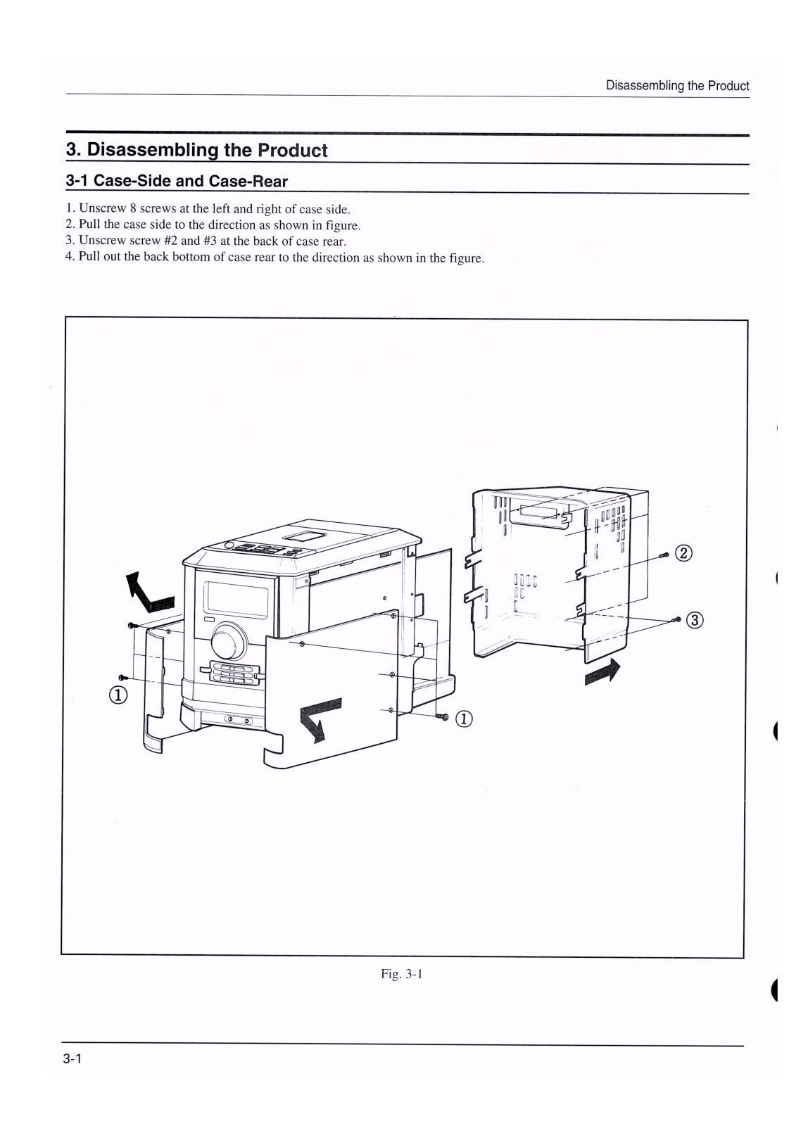 SAMSUNG Mm-89 Disassembly and Reassembly