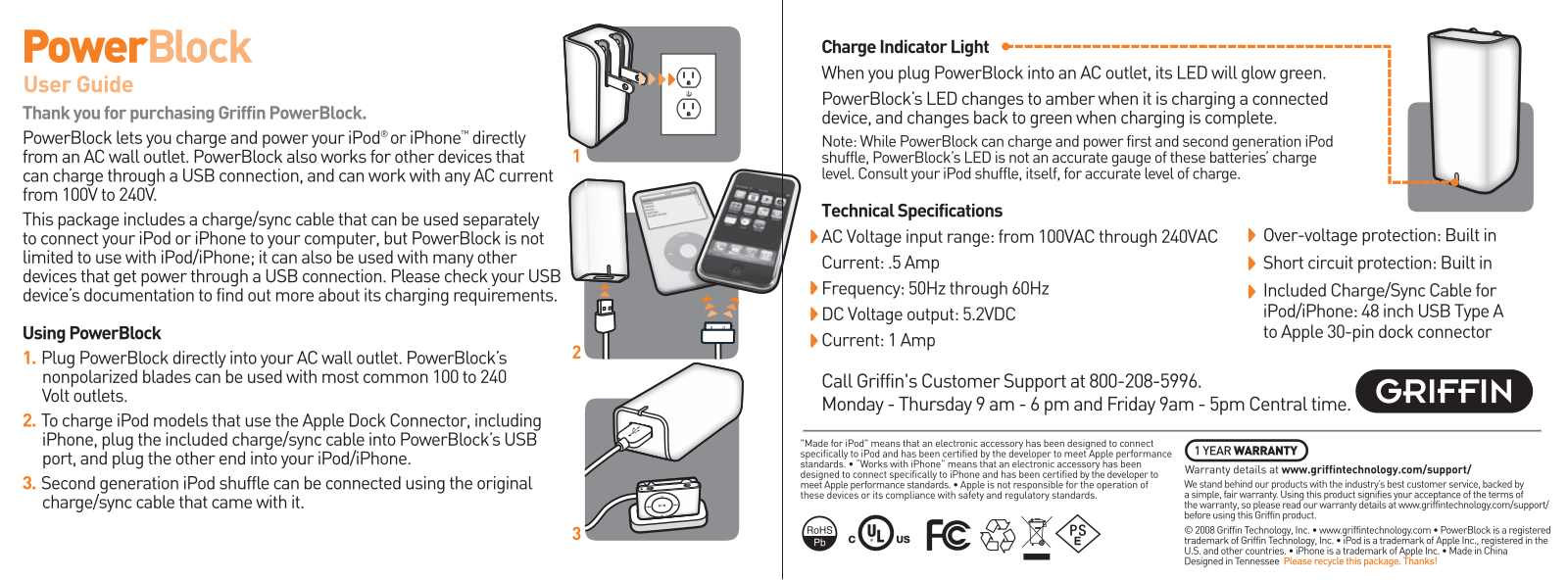 Griffin Powerblock User Manual