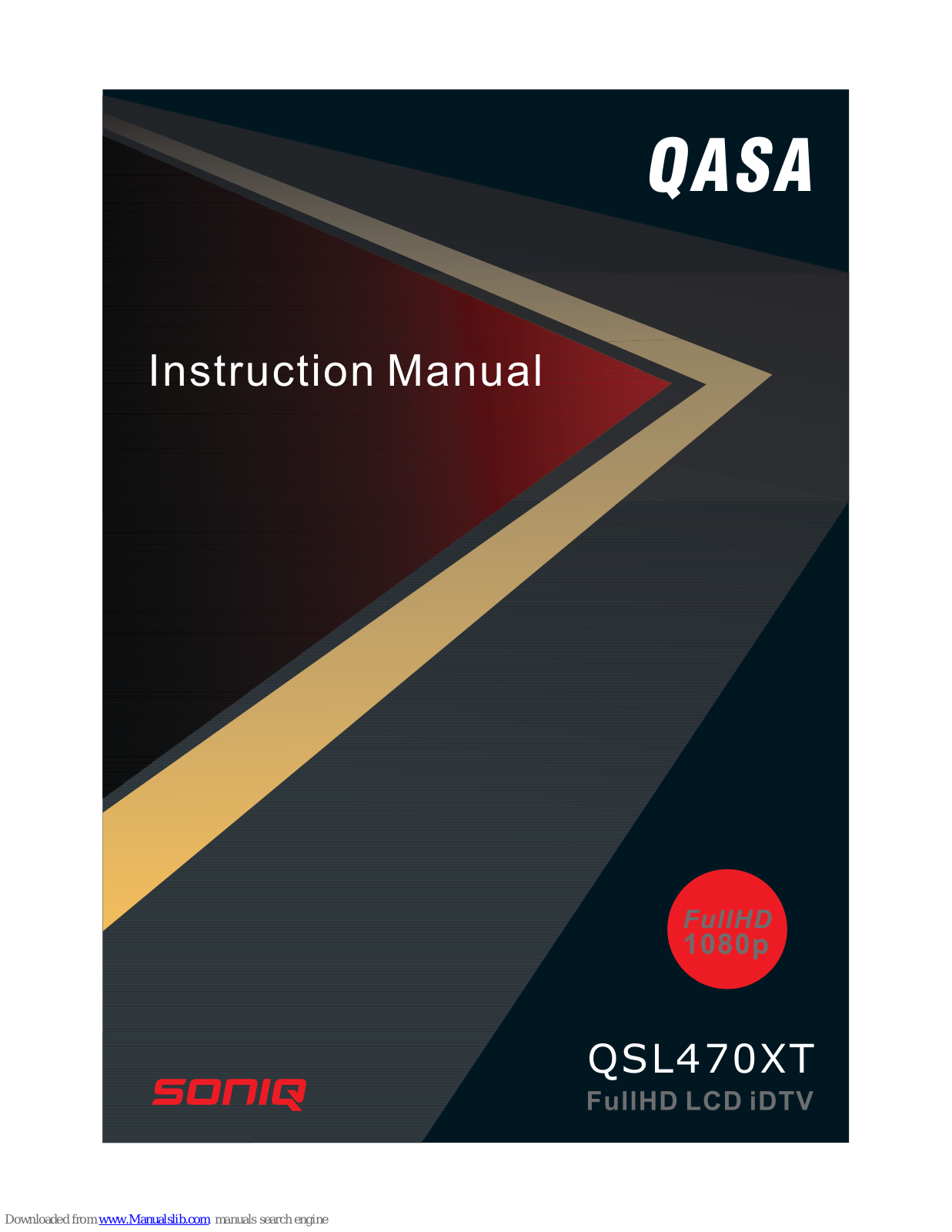 SONIQ QASA QSL470XT Instruction Manual