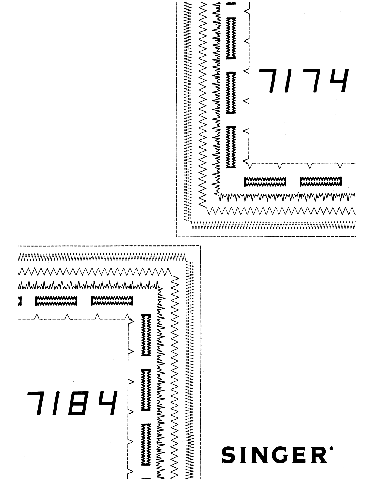 Singer 7174 Instruction Book - ManualMachine.com