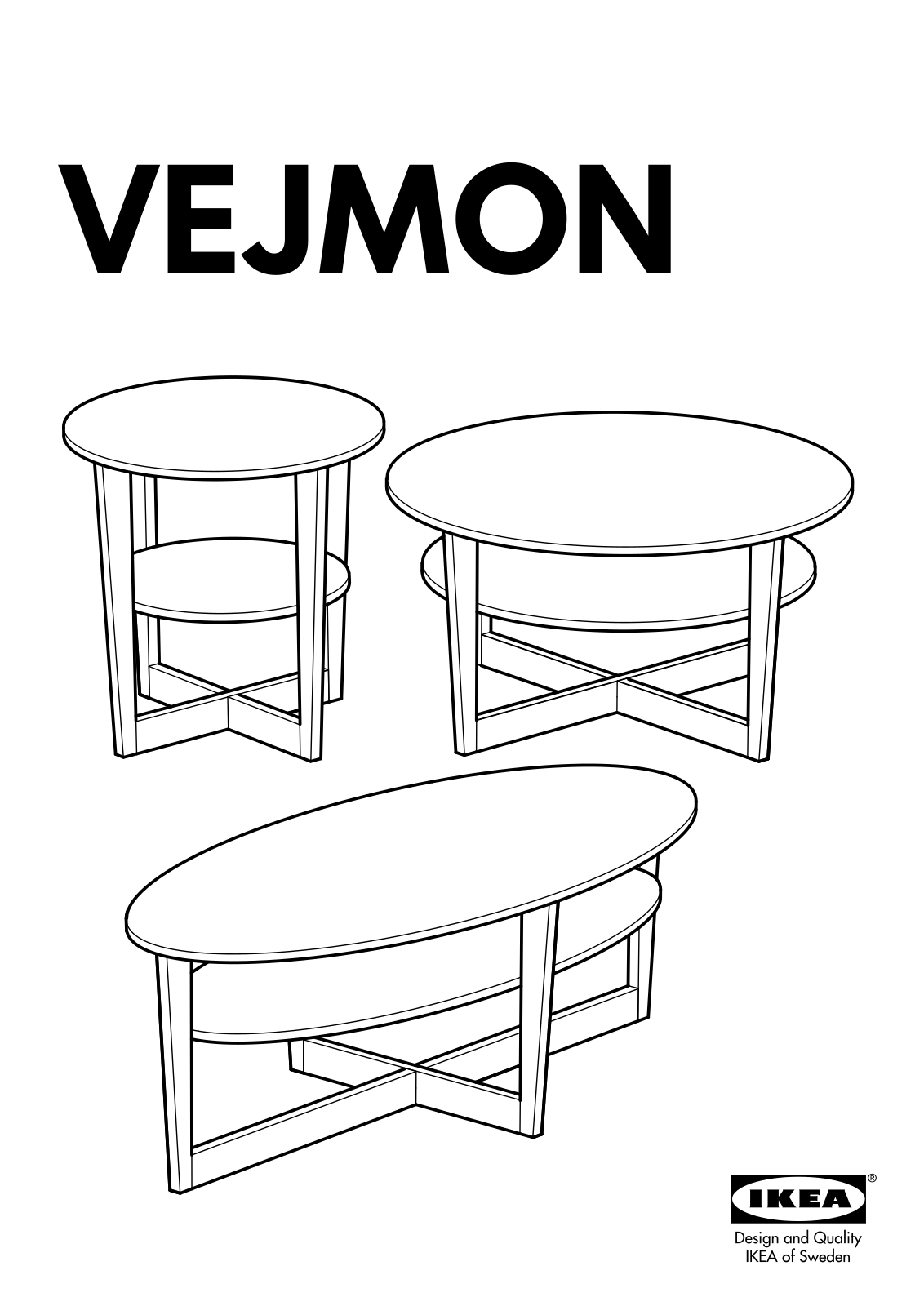 IKEA VEJMON User Manual