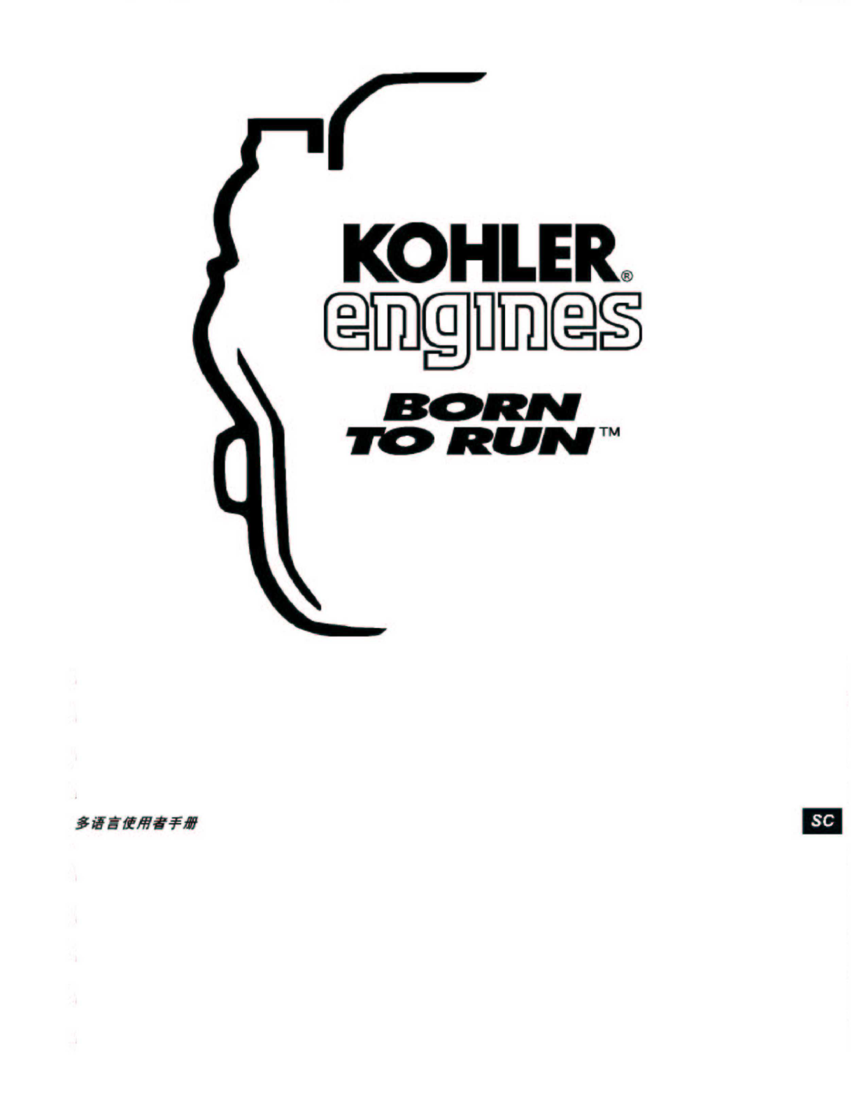 Kohler CS4, CS6, CS8.5, CS10, CS12 User Manual