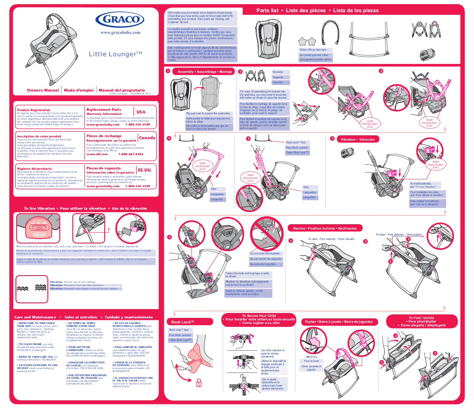 Graco PD229851B User Manual