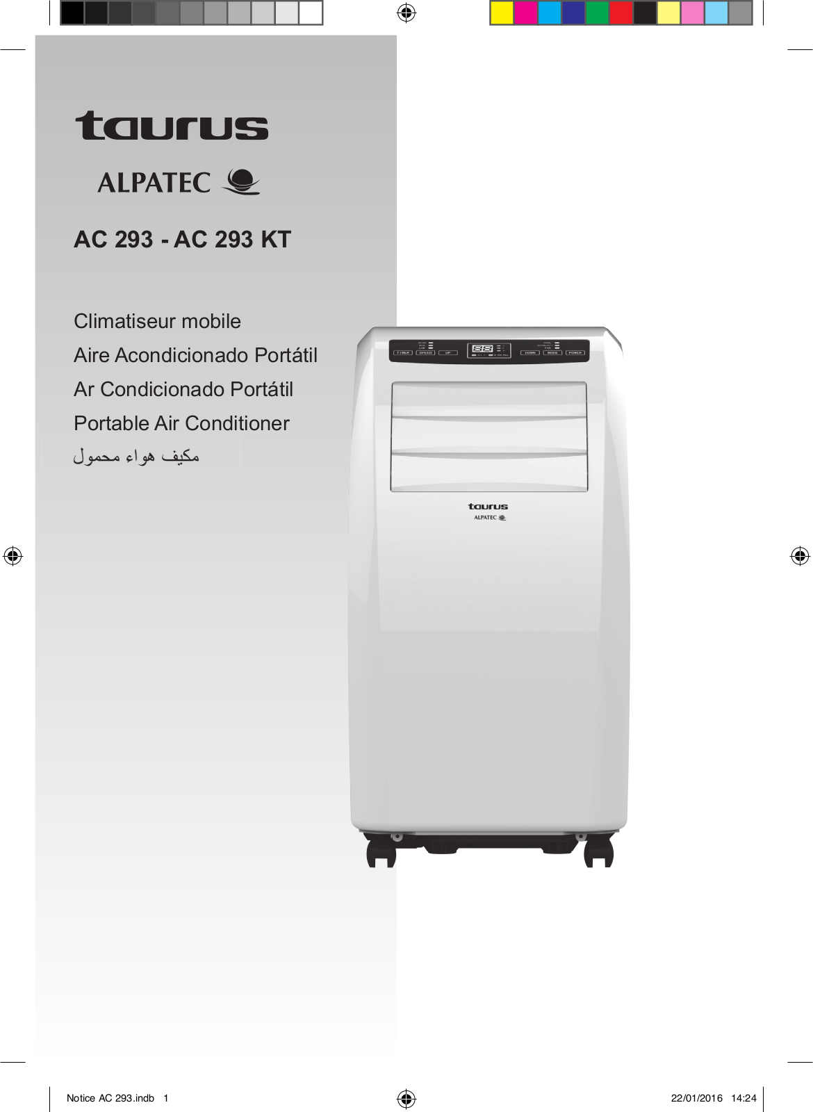 Taurus HOME AC 293 User Manual