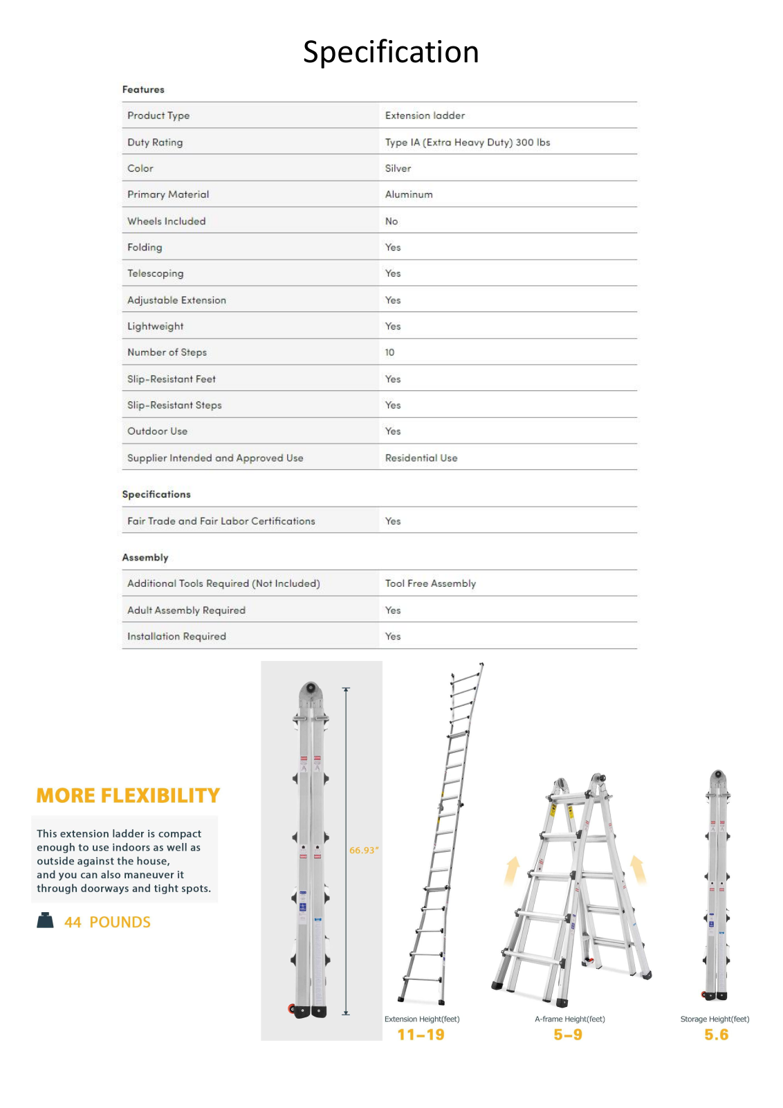 WFX Utility W003686744 Specifications - ManualMachine.com