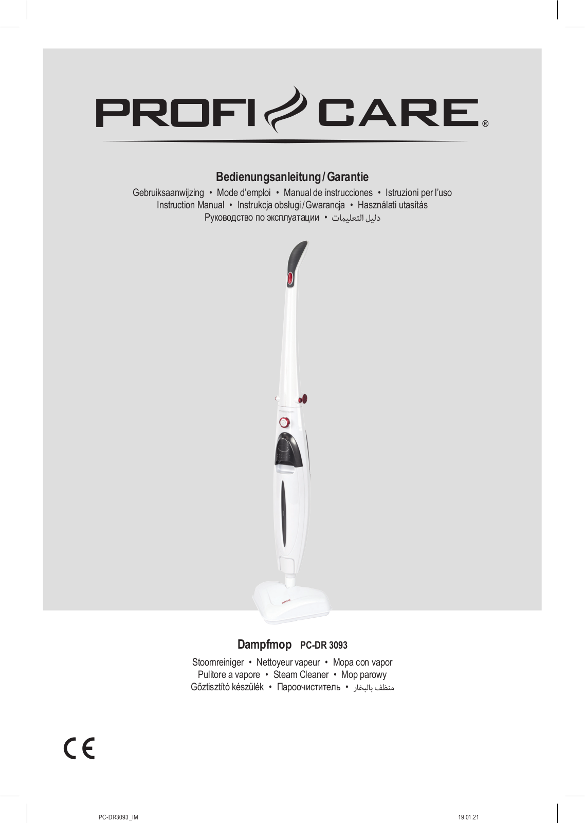PROFICARE PC-DR 3093 User guide - ManualMachine.com