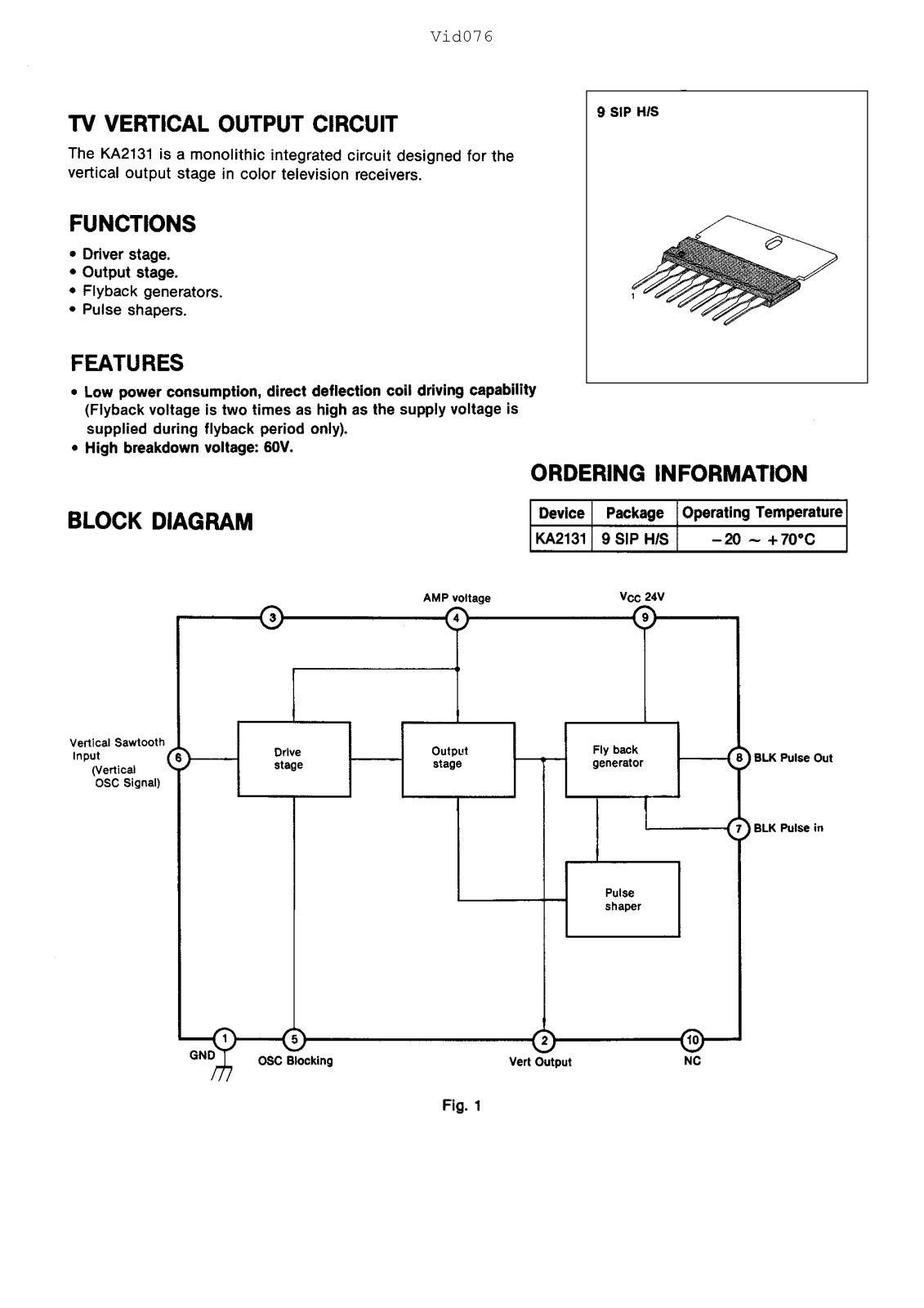 Samsung KA2131 Datasheet