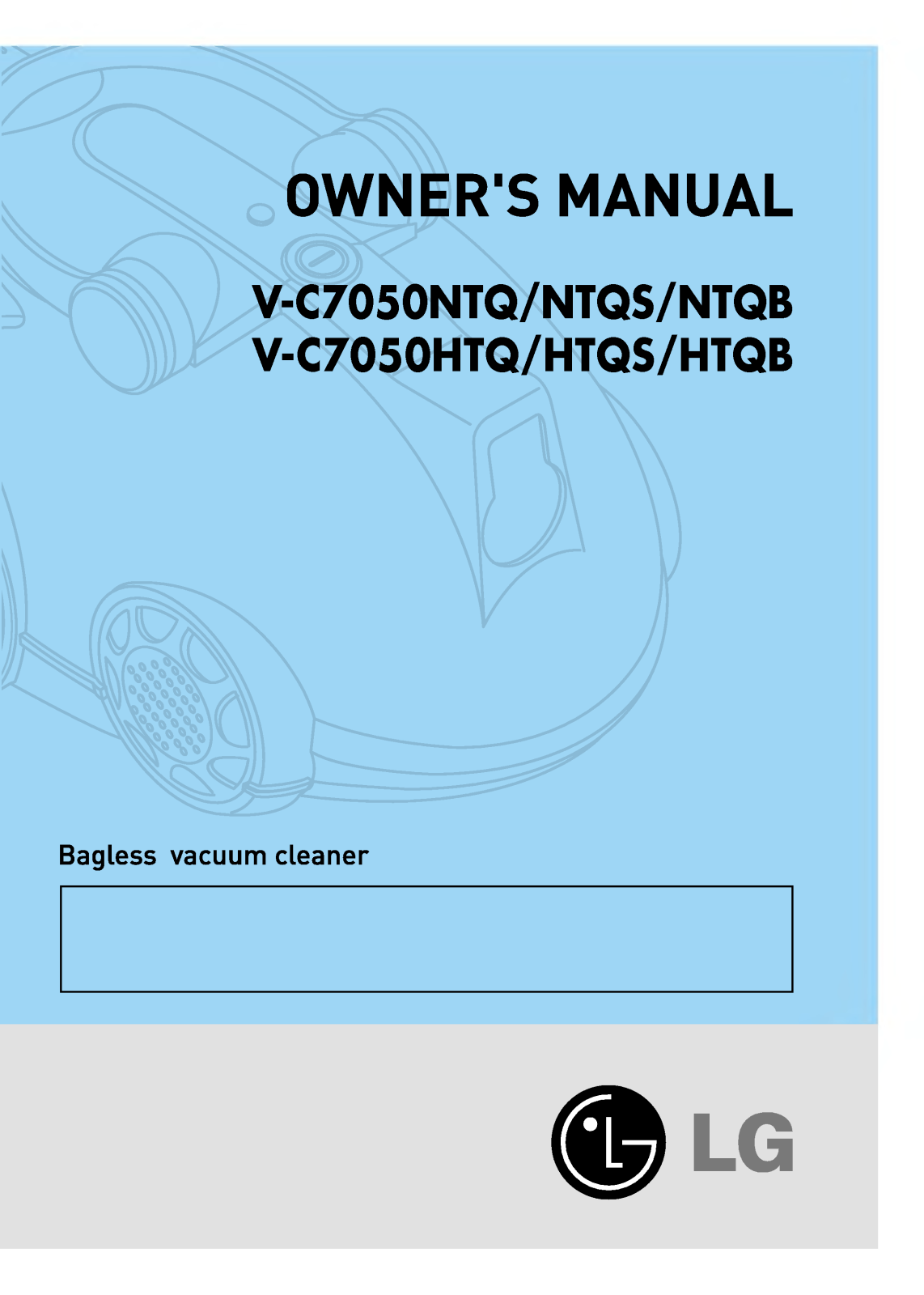 Lg V-C7050HTQB, V-C7050HTQ, V-C7050HTQS, V-C7050NTQB, V-C7050NTQ Owners Manual