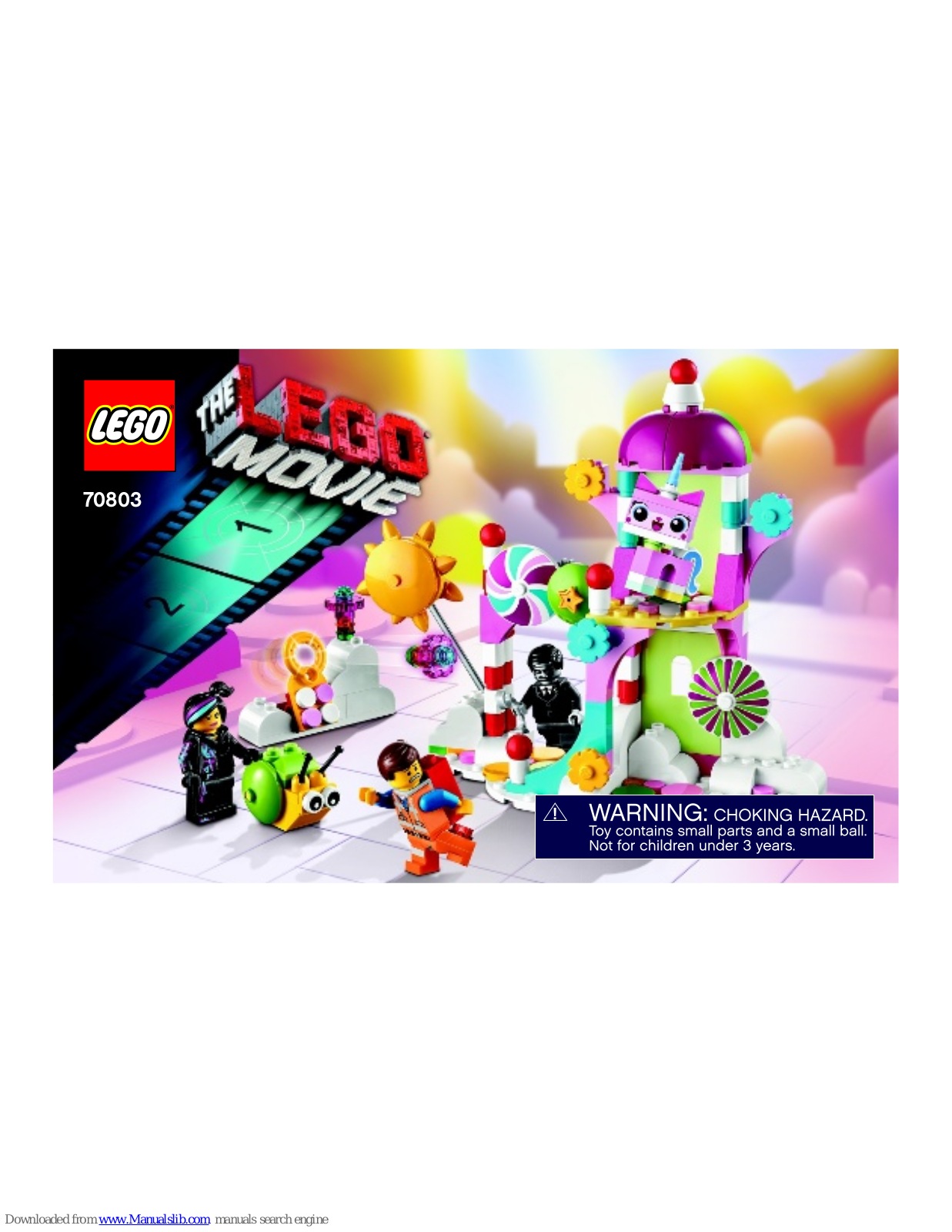 LEGO MOVIE 70803 Building Instructions