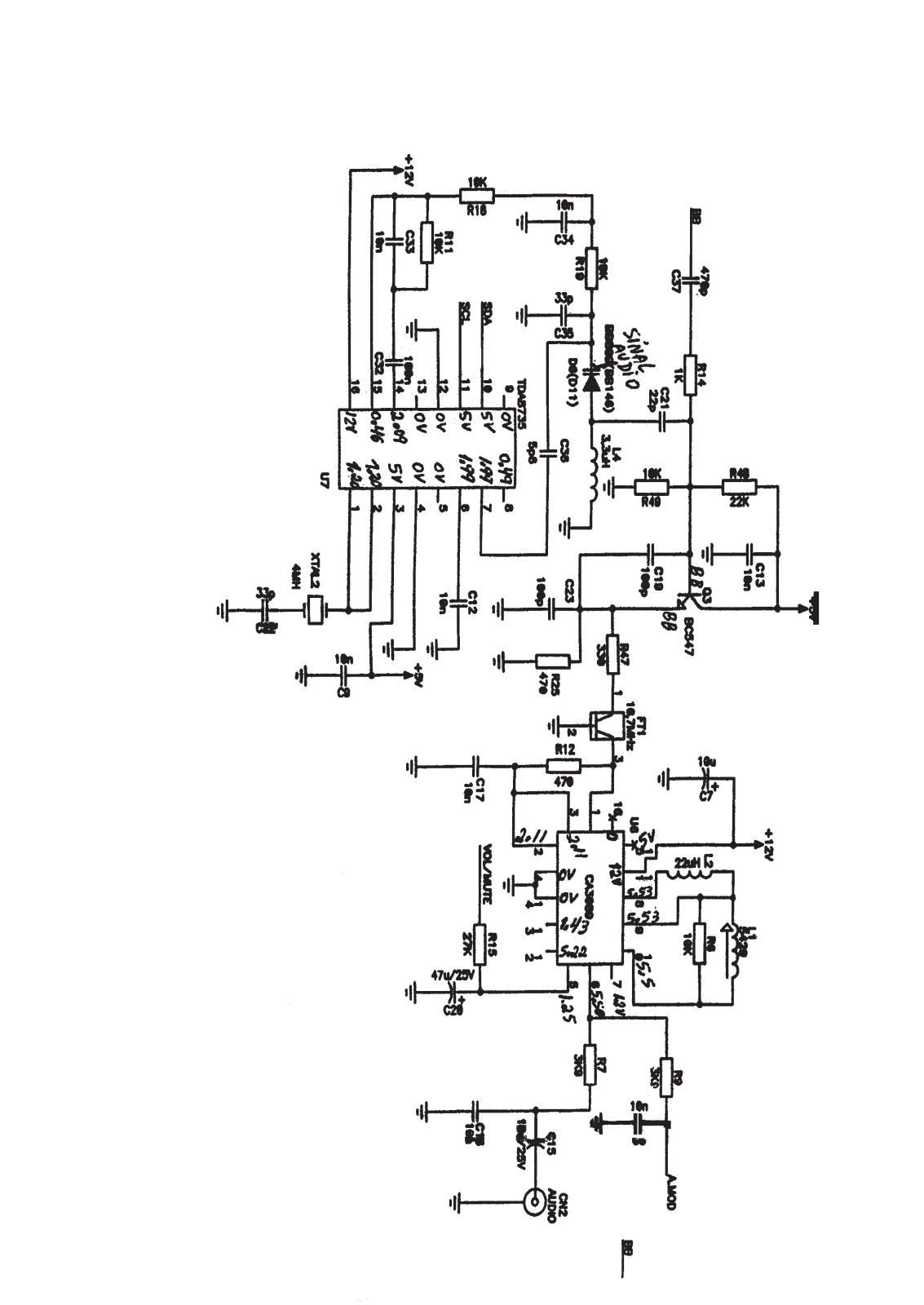 Inne tecsat t3100 Schematic