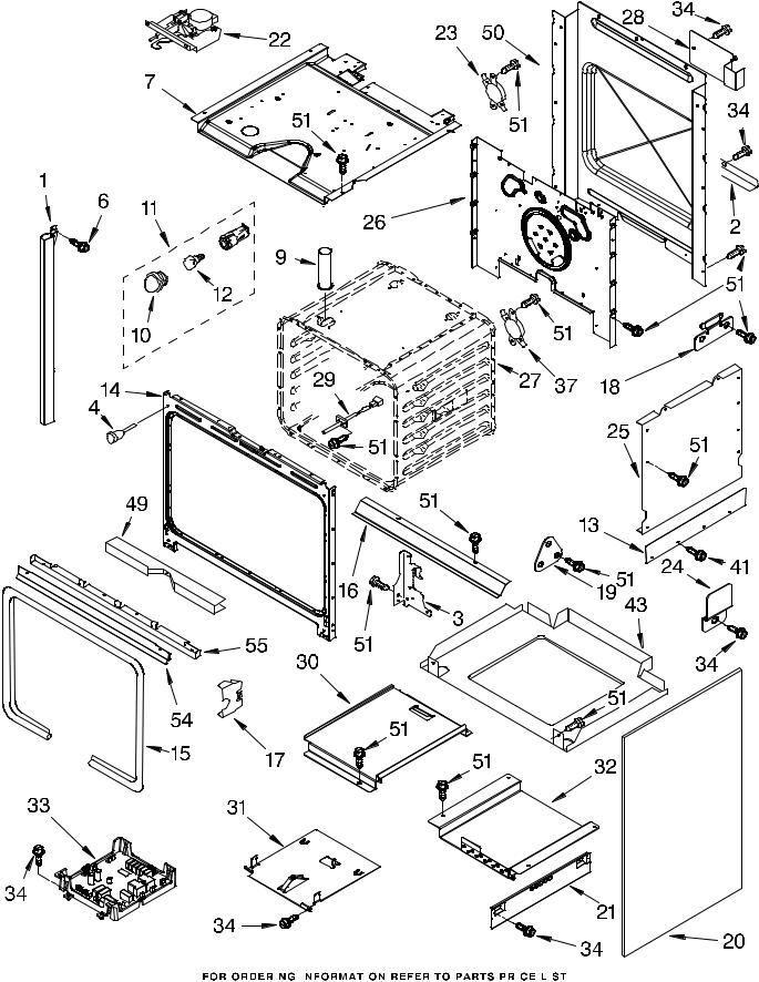 KitchenAid KGSK901SWH00 Parts List