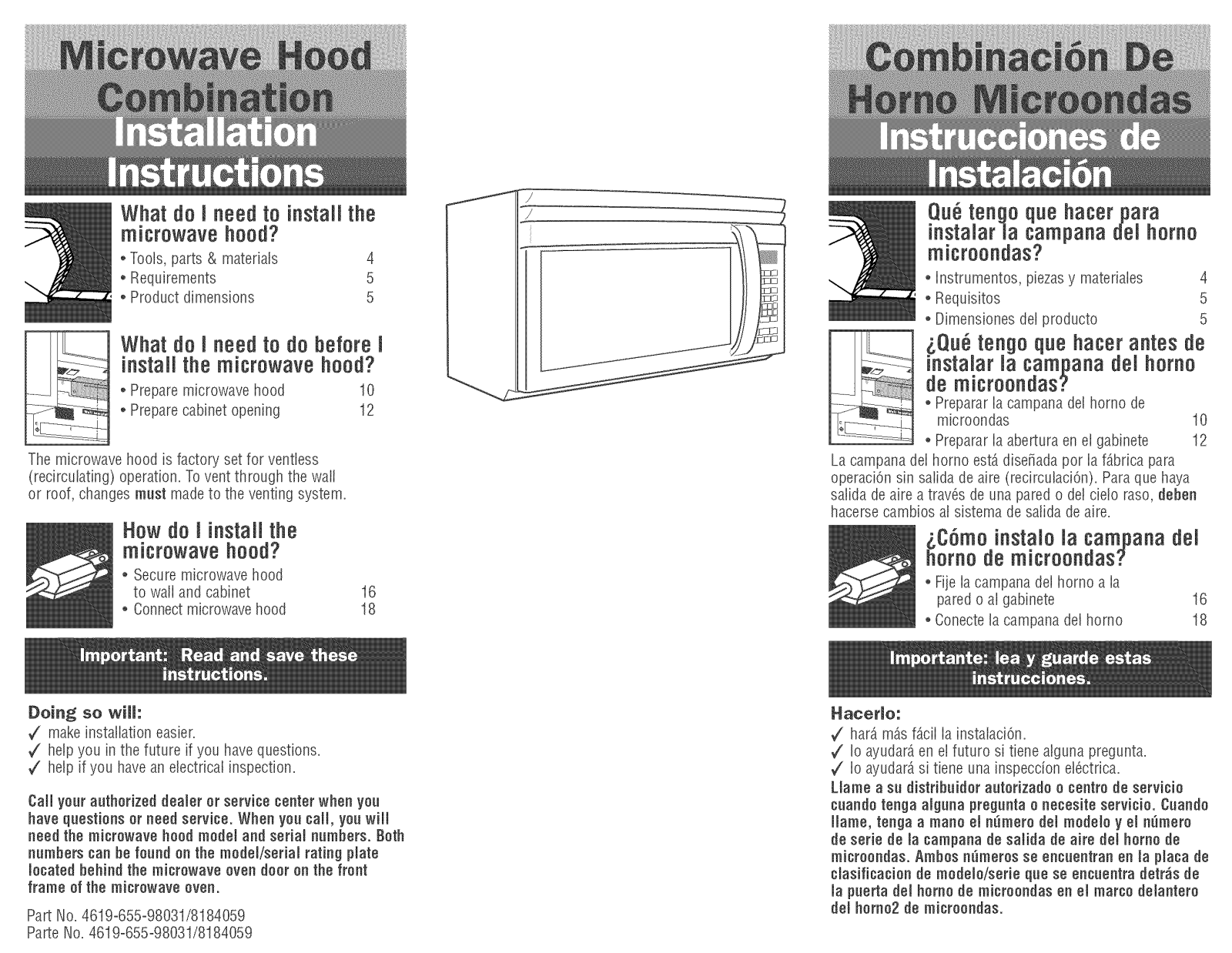 Whirlpool GH9176XMQ1, MH9181XMQ0, MH9181XMB0, GH9184XLQ2, GH9176XMS0 Installation Guide - ManualMachine.com