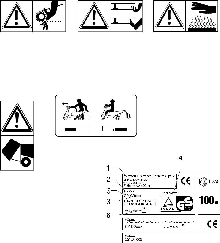 Electrolux P105B67, P1067CRD, P1067 RODEO, P1276HCRD User Manual