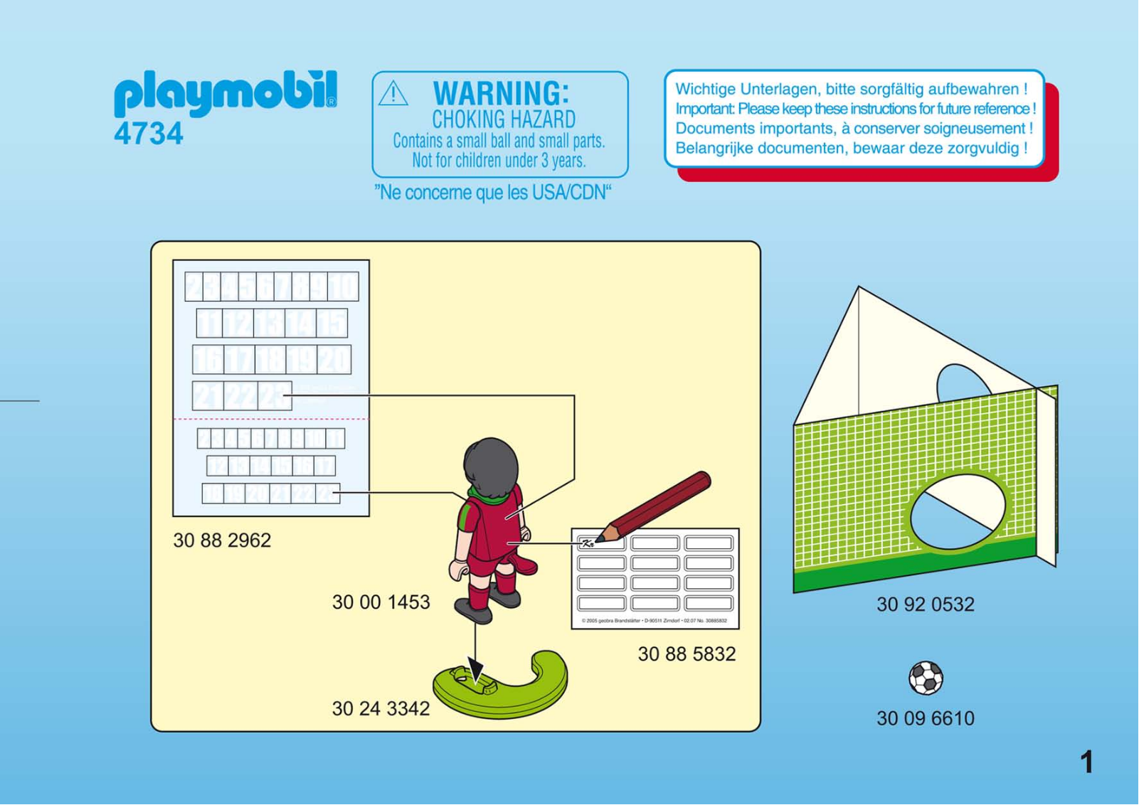 Playmobil 4734 Instructions