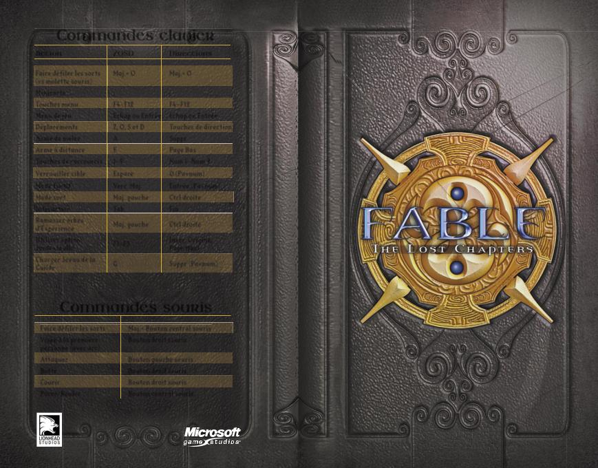 GAMES PC FABLE-THE LOST CHAPTERS User Manual