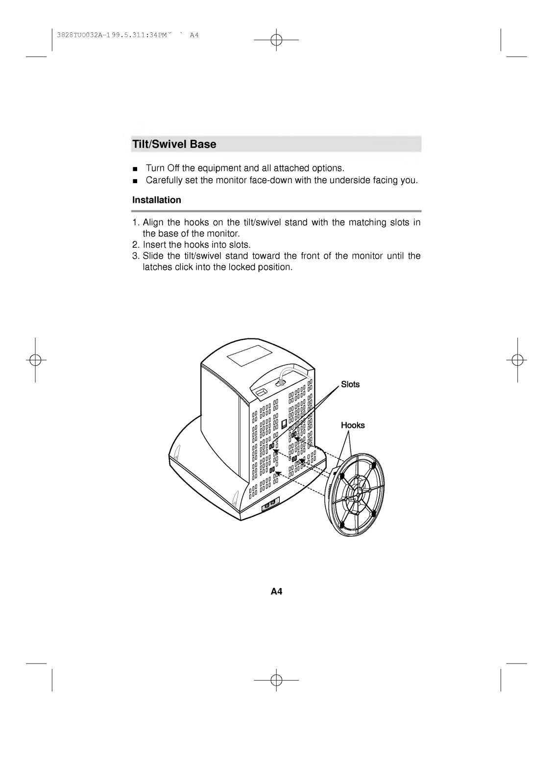 LG CB441DM, STUDIOWORKS 441 User Manual