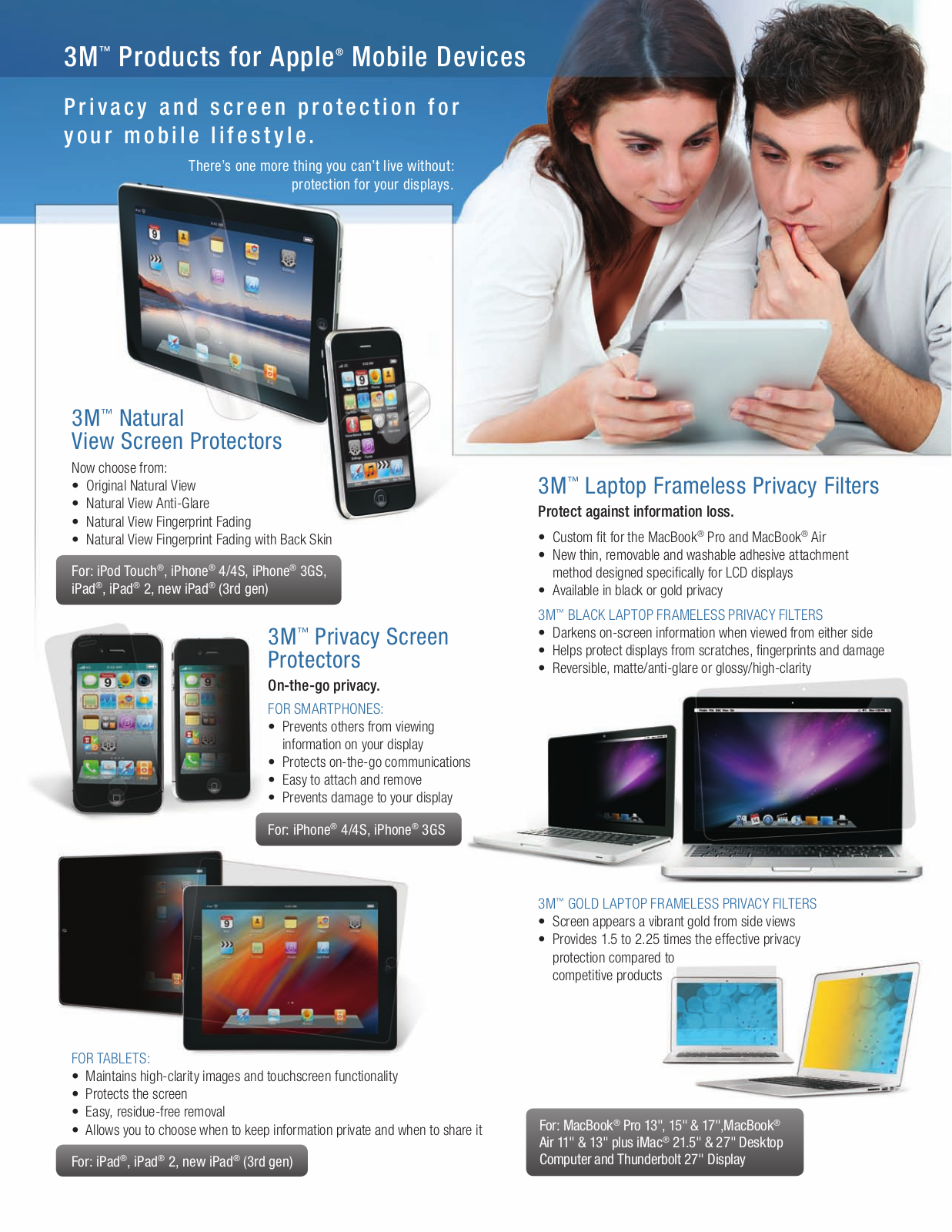 3M Products for Apple Mobile Devices Service Manual