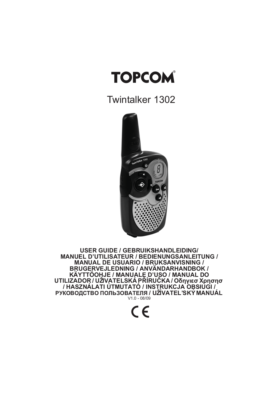 Topcom Twintalker 1302 User guide