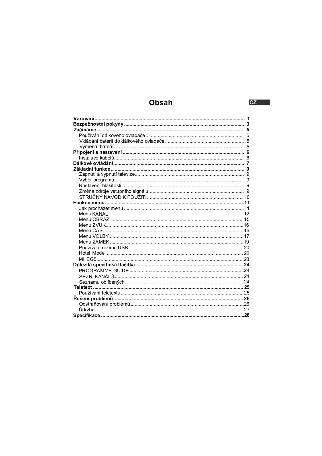 Changhong LED29A6500H User Manual