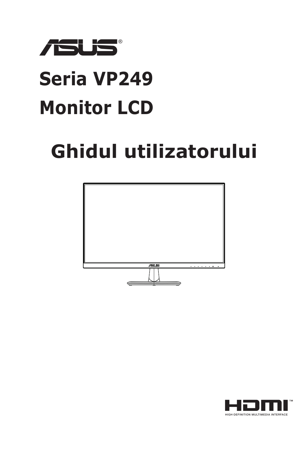 Asus VP249QGR User’s Manual